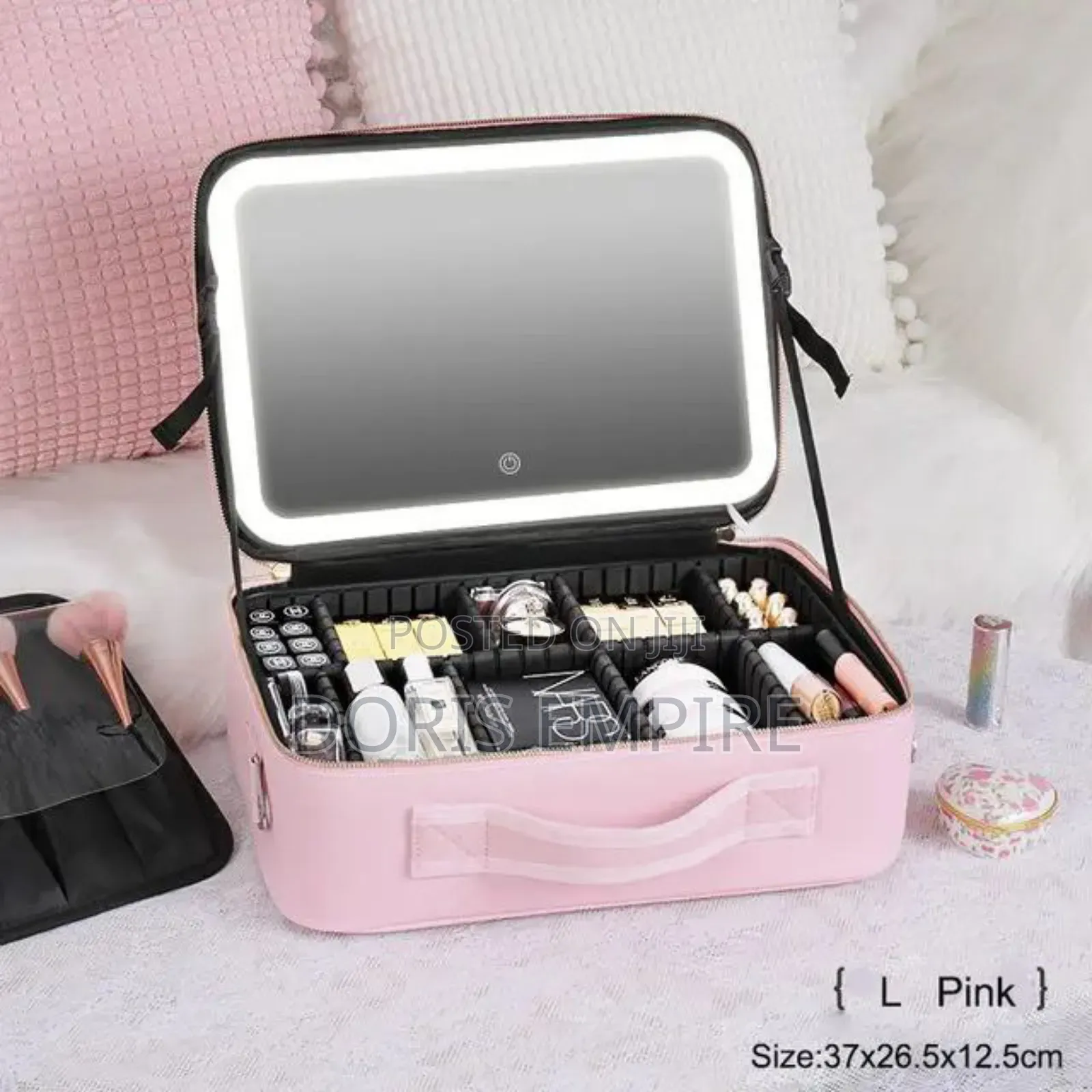 New Fashion Large Capacity Leather Cosmetics/Makeup Bag