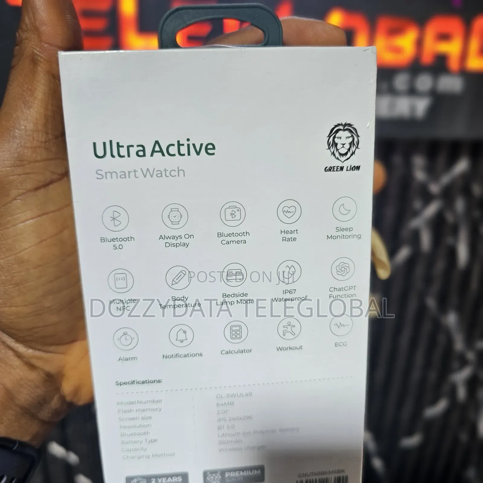 Green Lion Ultra Active Smart Watch
