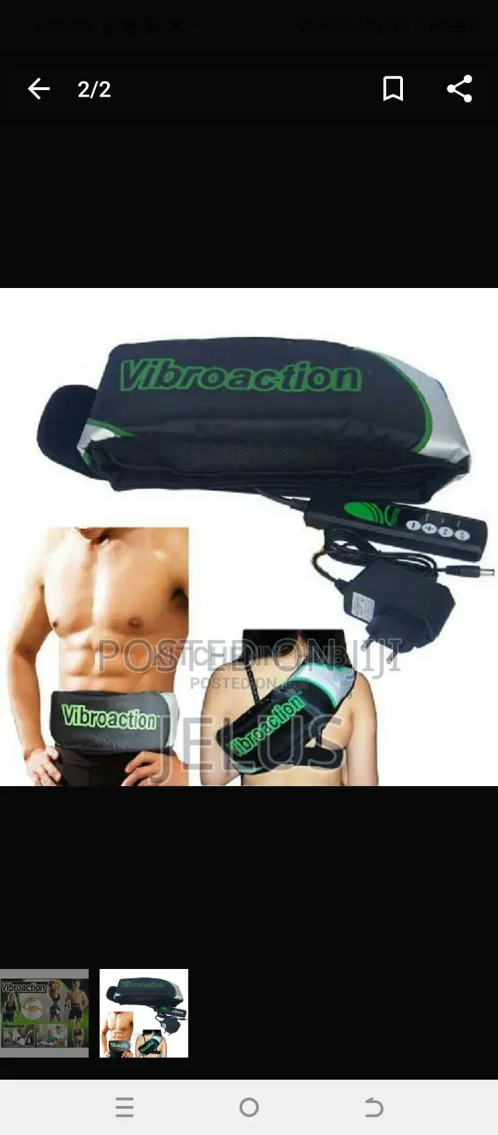 Vibroaction Massager, Tommy Trimmer, Fat Burner