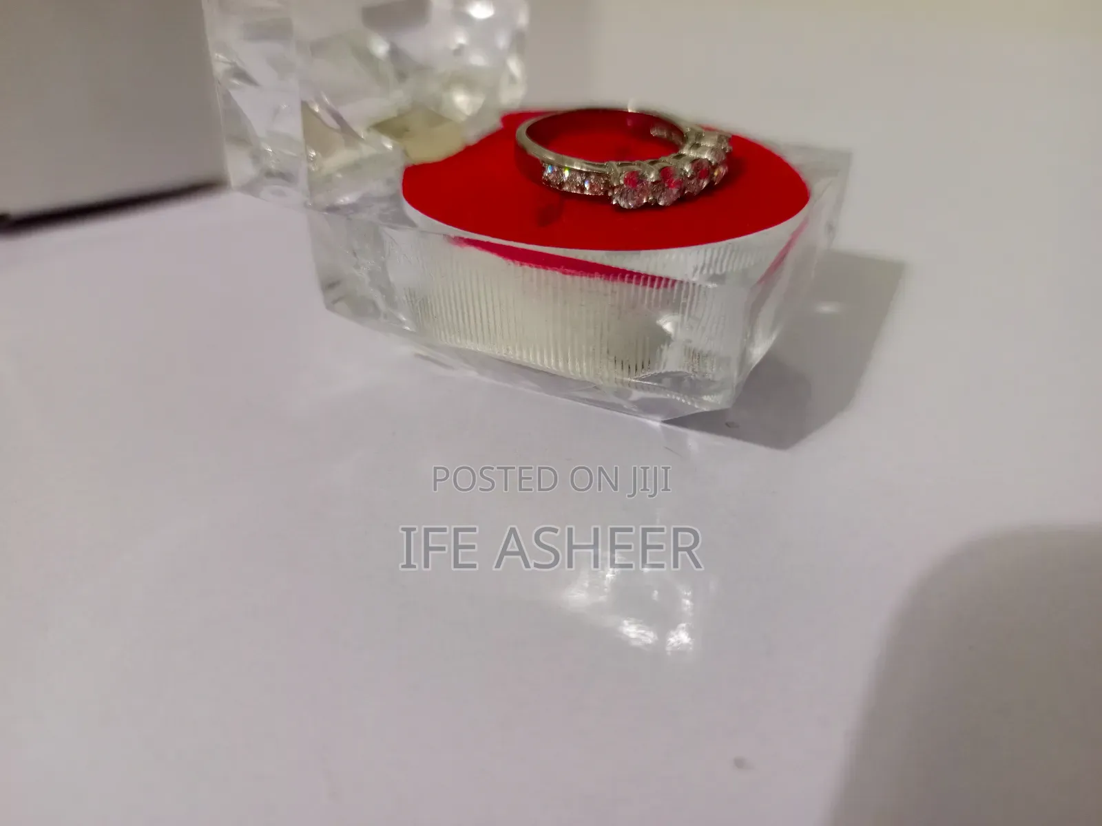 US Sterling Silver Ladies Proposal Ring 0004