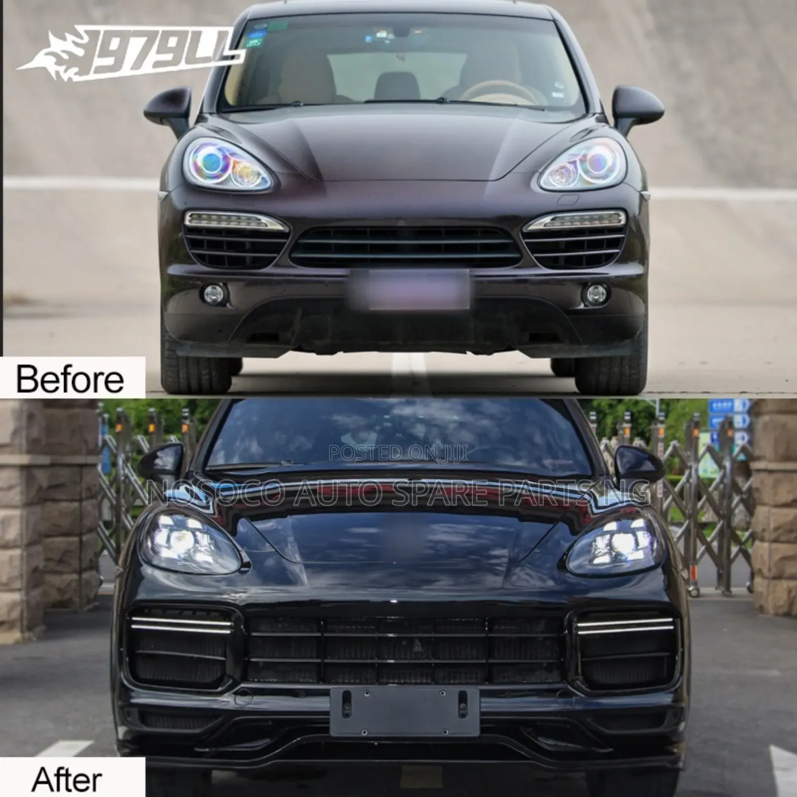 Upgrade Front Bumper and Full Light 2013 and 2016