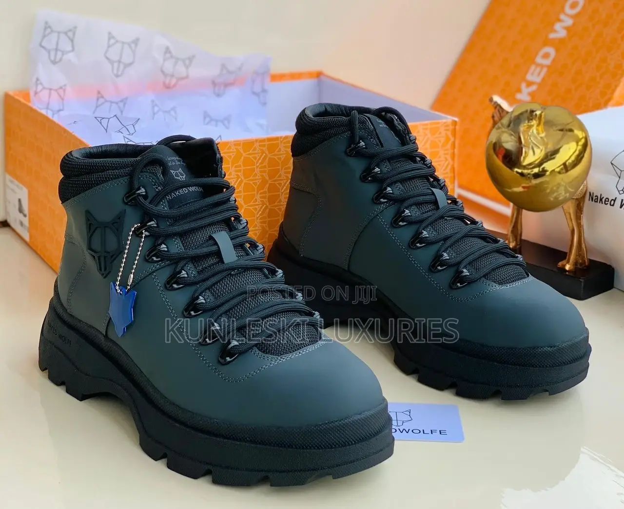 Original Naked Wolfe Leather Boot for Men