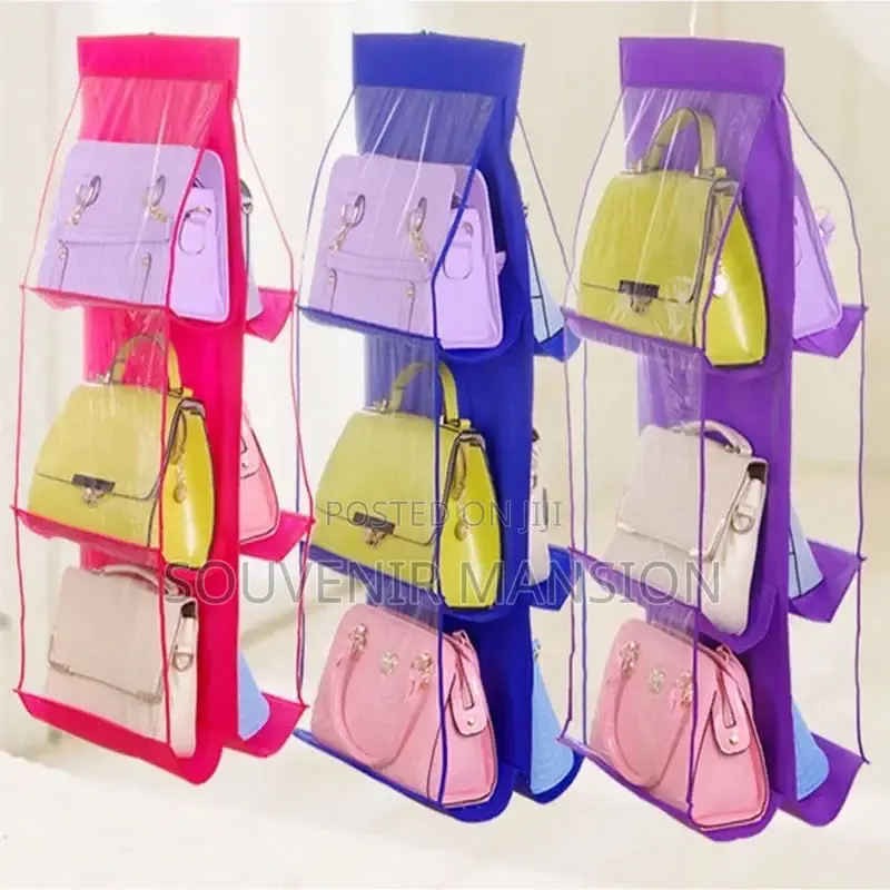 Transparent Storage Bag Hanger
