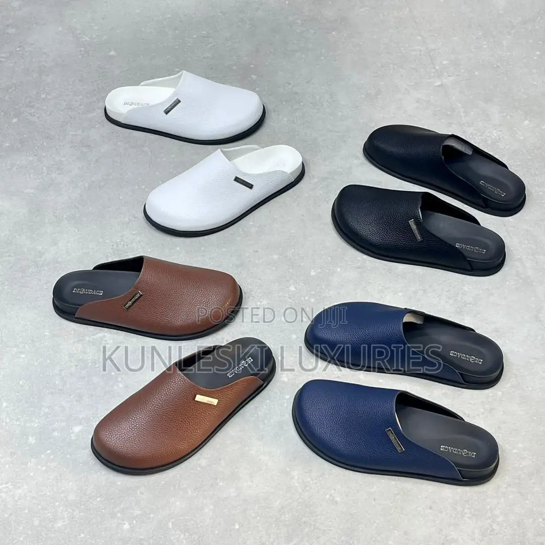 Original Desaudage Leather Half Shoe Collection in 3 Colors