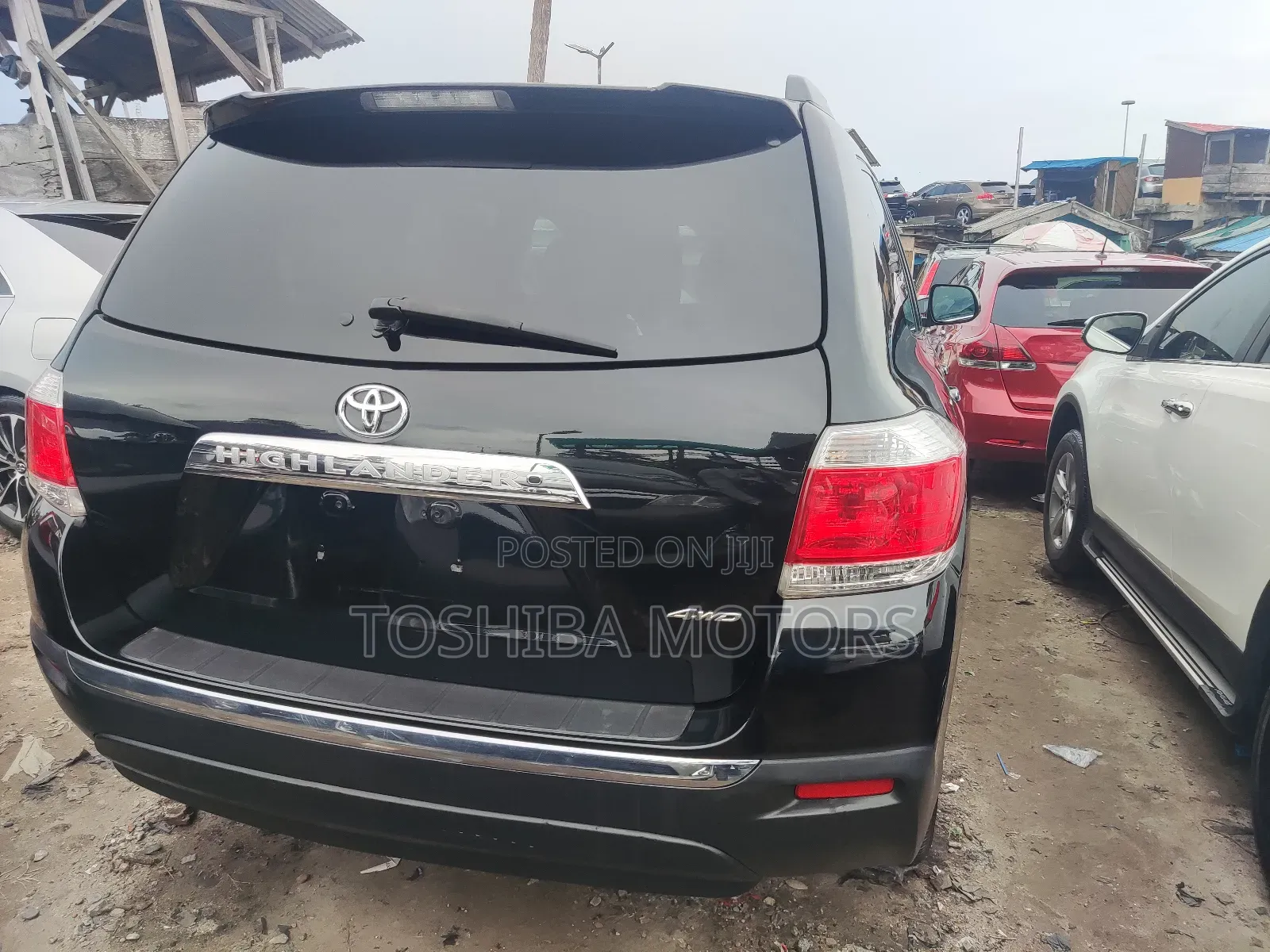 Toyota Highlander Limited 2012 Black