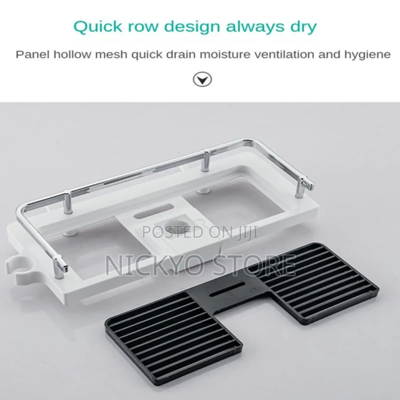 Punch-Free Bath Soap Holder