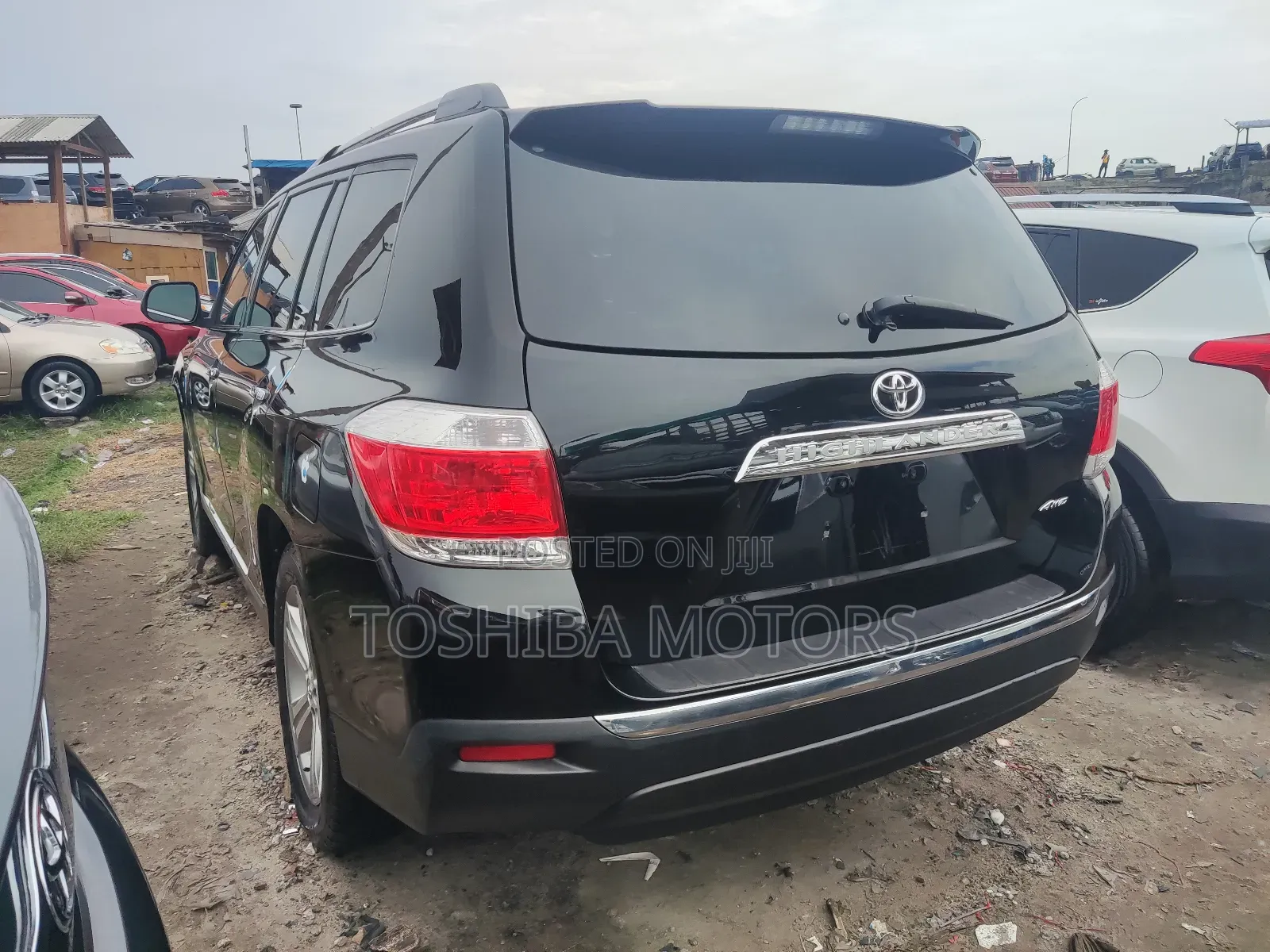 Toyota Highlander Limited 2012 Black