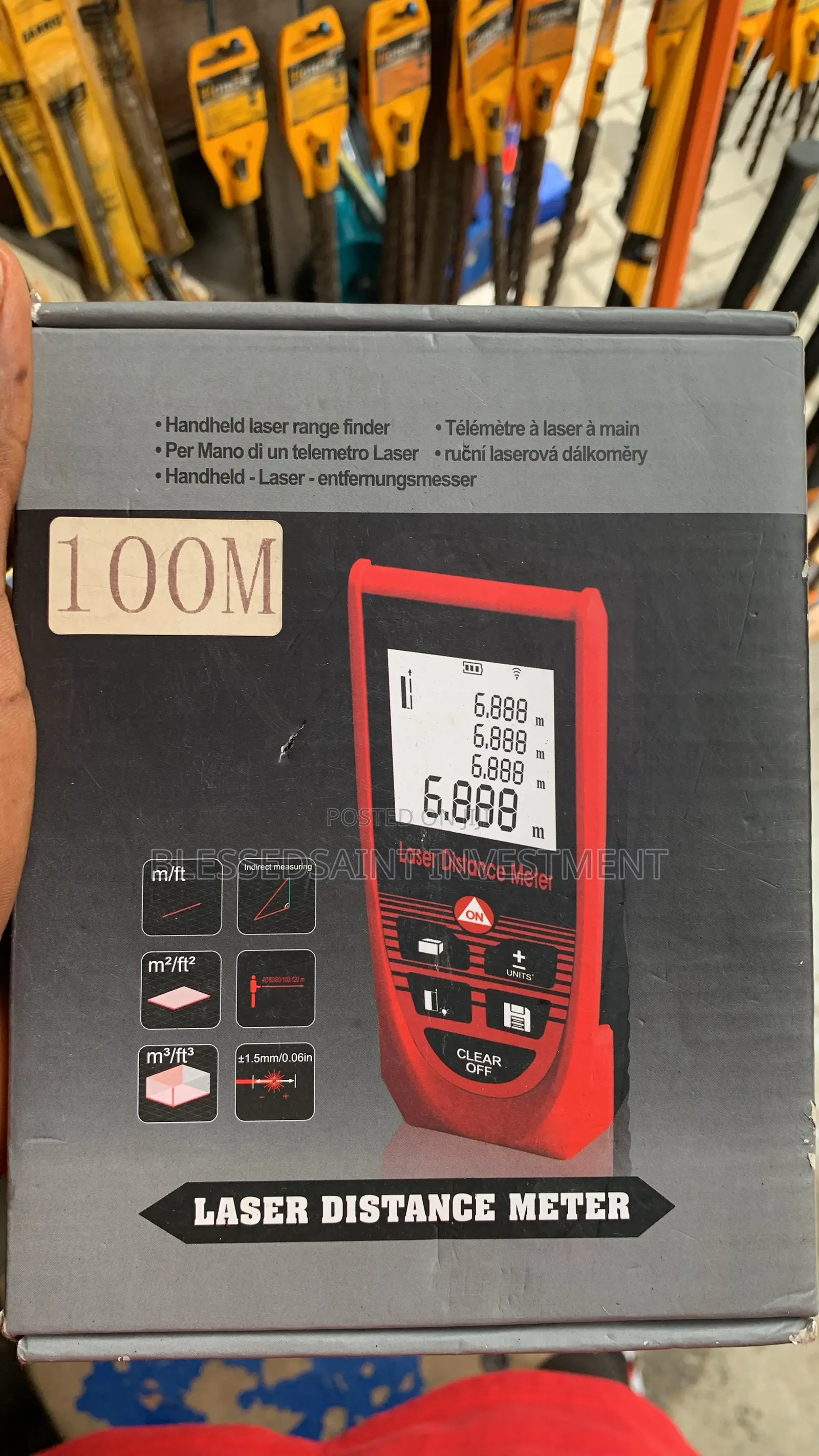 Krted Laser Tape 100m