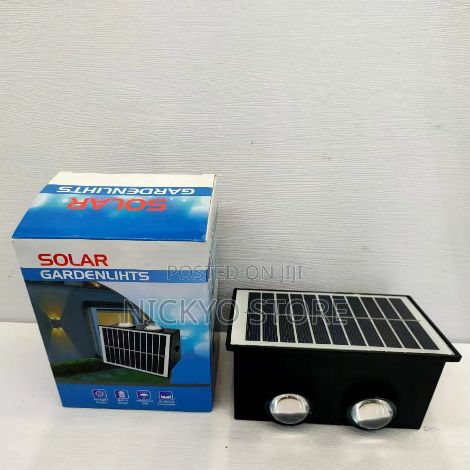 Solar Wall Two Face Fence Light