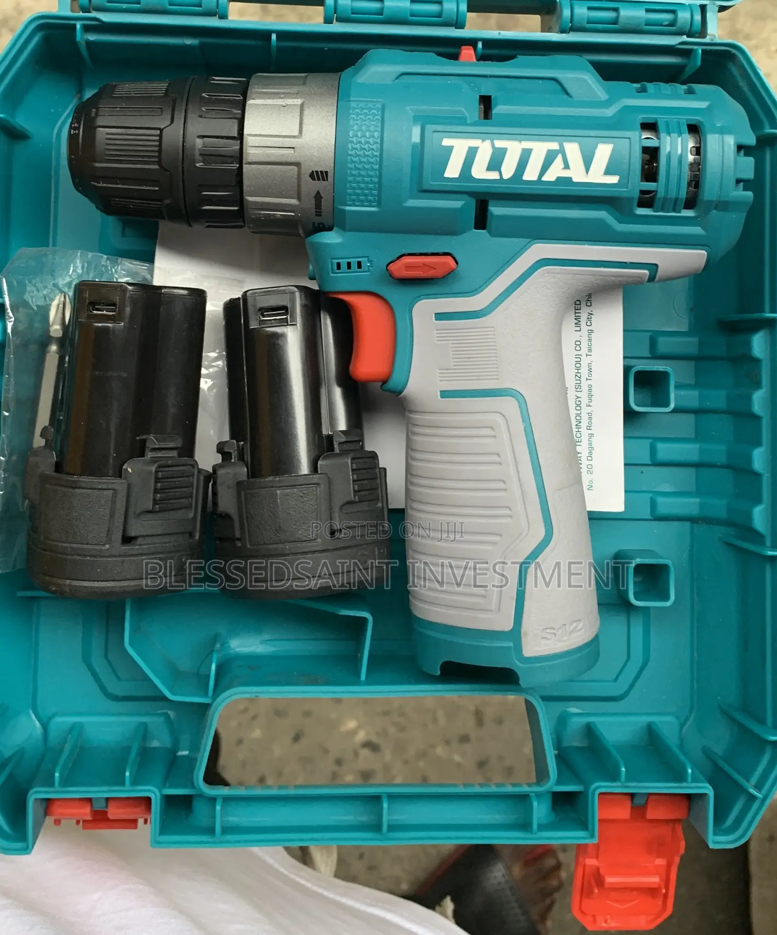 Total Battery Drill 12volts