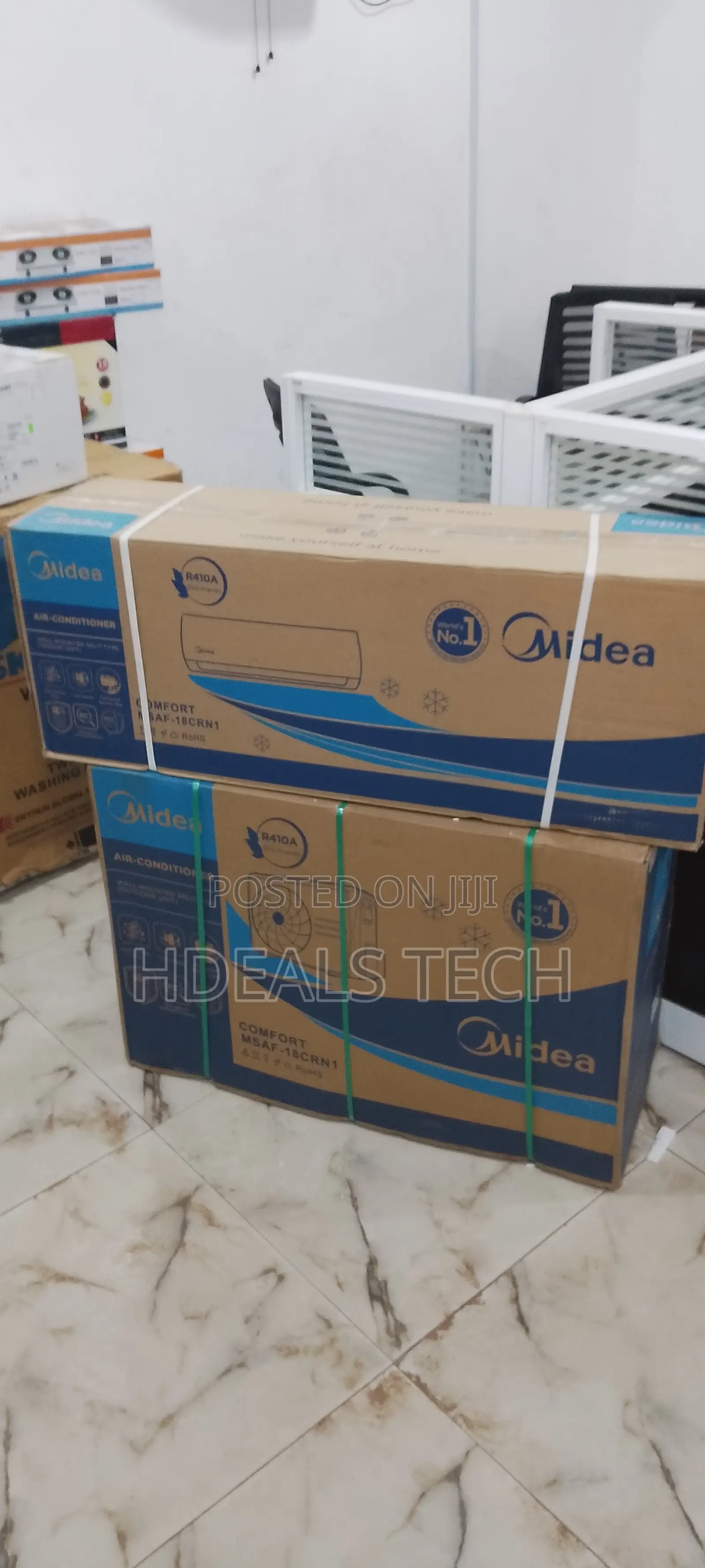 Extral Cooling Midea Split Unit 2hp Non-Inverter AC