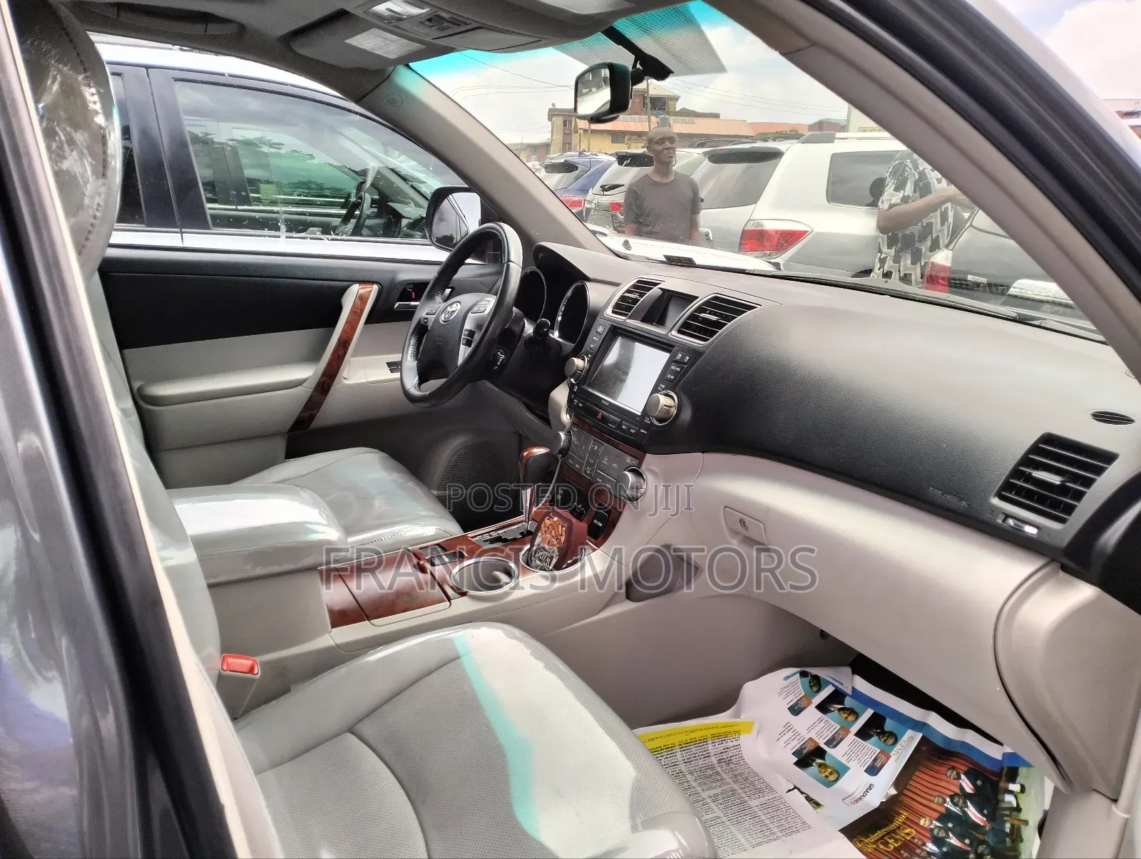 Toyota Highlander 3.5L 4WD 2013 Gray