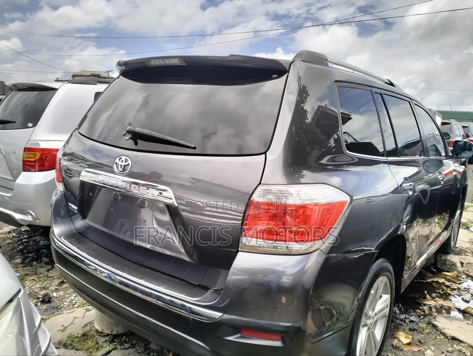 Toyota Highlander 3.5L 4WD 2013 Gray
