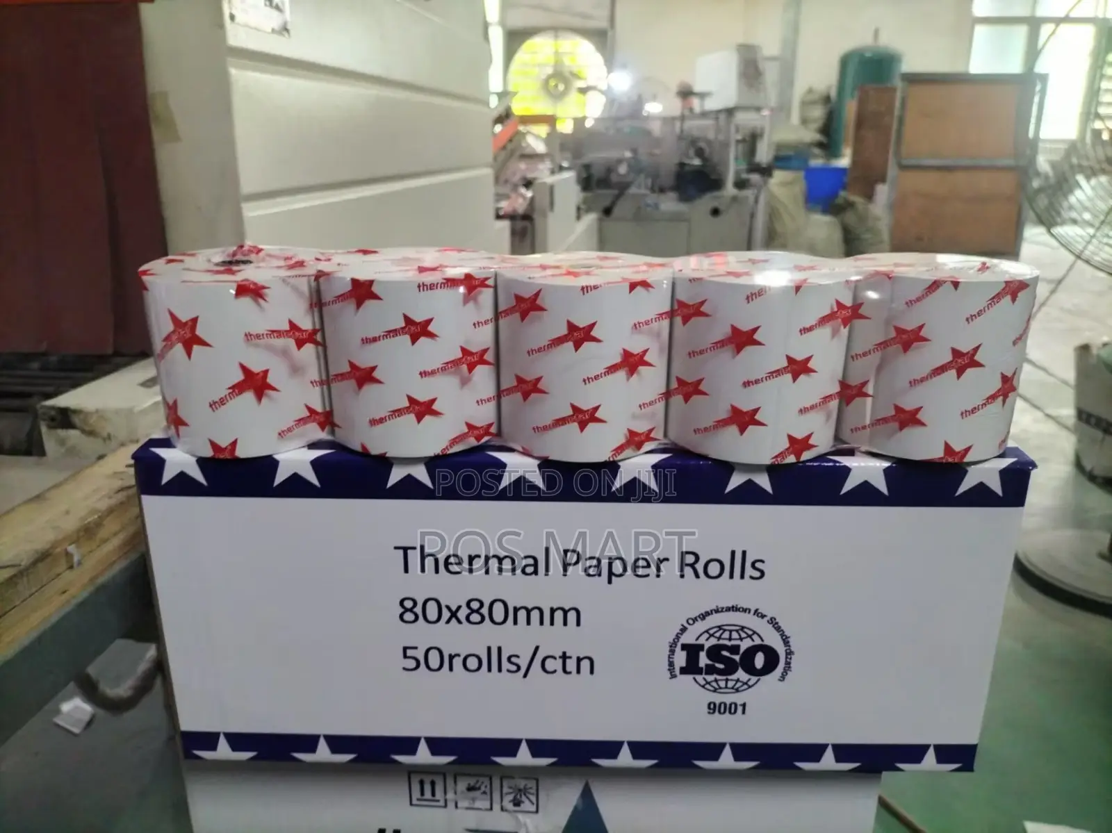 80x80 Thermal Star Paper Rolls