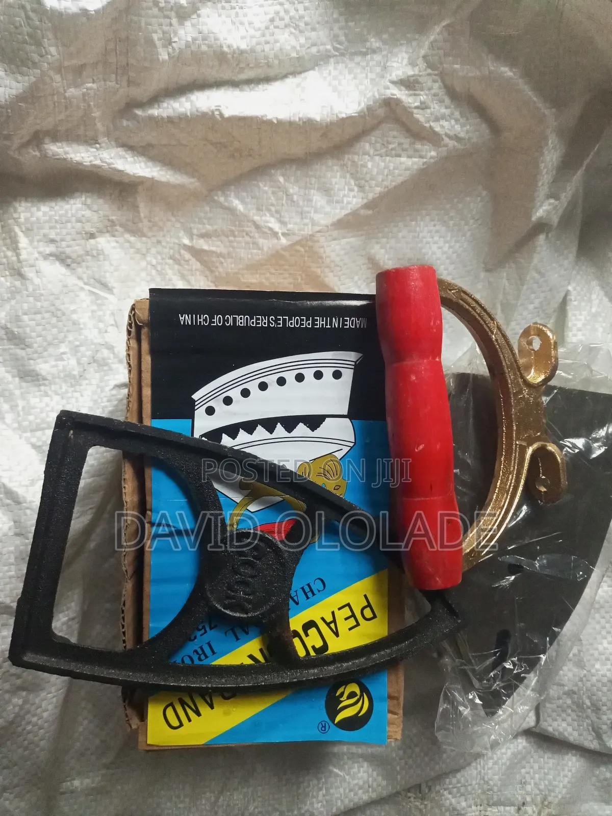 Peacock Charcoal Iron