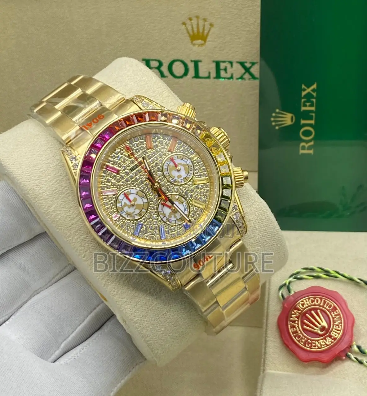 Original Rolex Chronograph Gold Chain Watch Is Available Now
