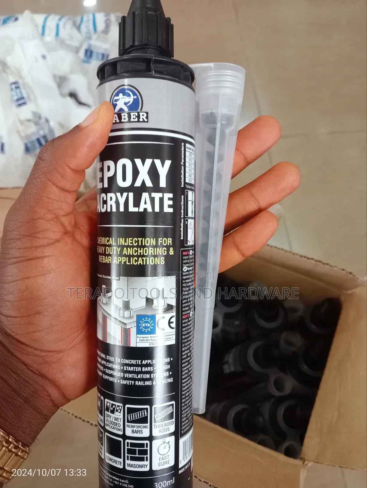 Chemical Anchor Expoxy (Made in G.B)