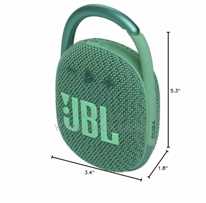 JBL Clip 4 Eco - Ultra-Portable Waterproof Bluetooth Speaker