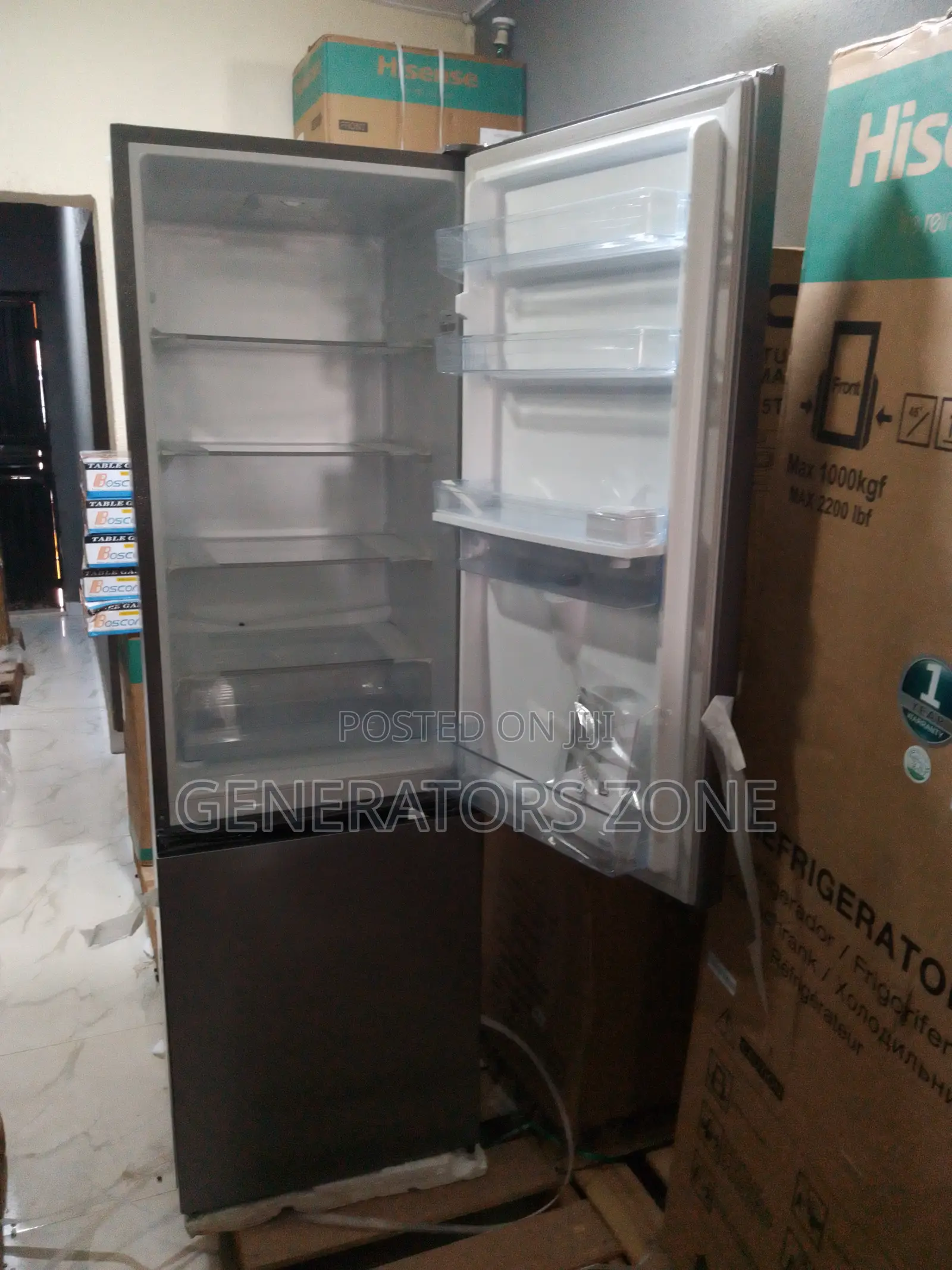 Water Dispenser Hisense 264L Bottom Freezer Refrigearator
