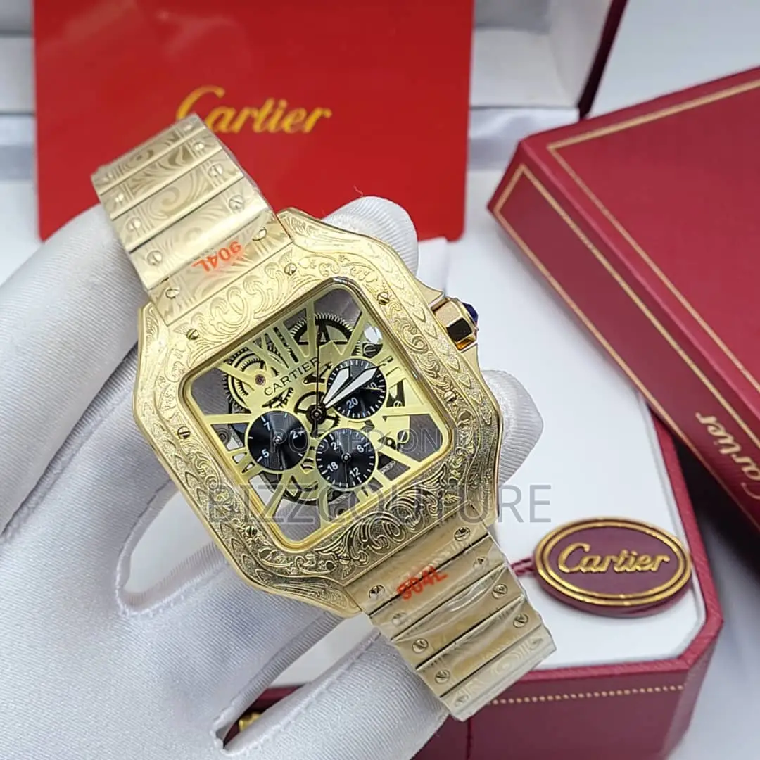 Original Cartier Mechanical Gold Chain Watch Is Available