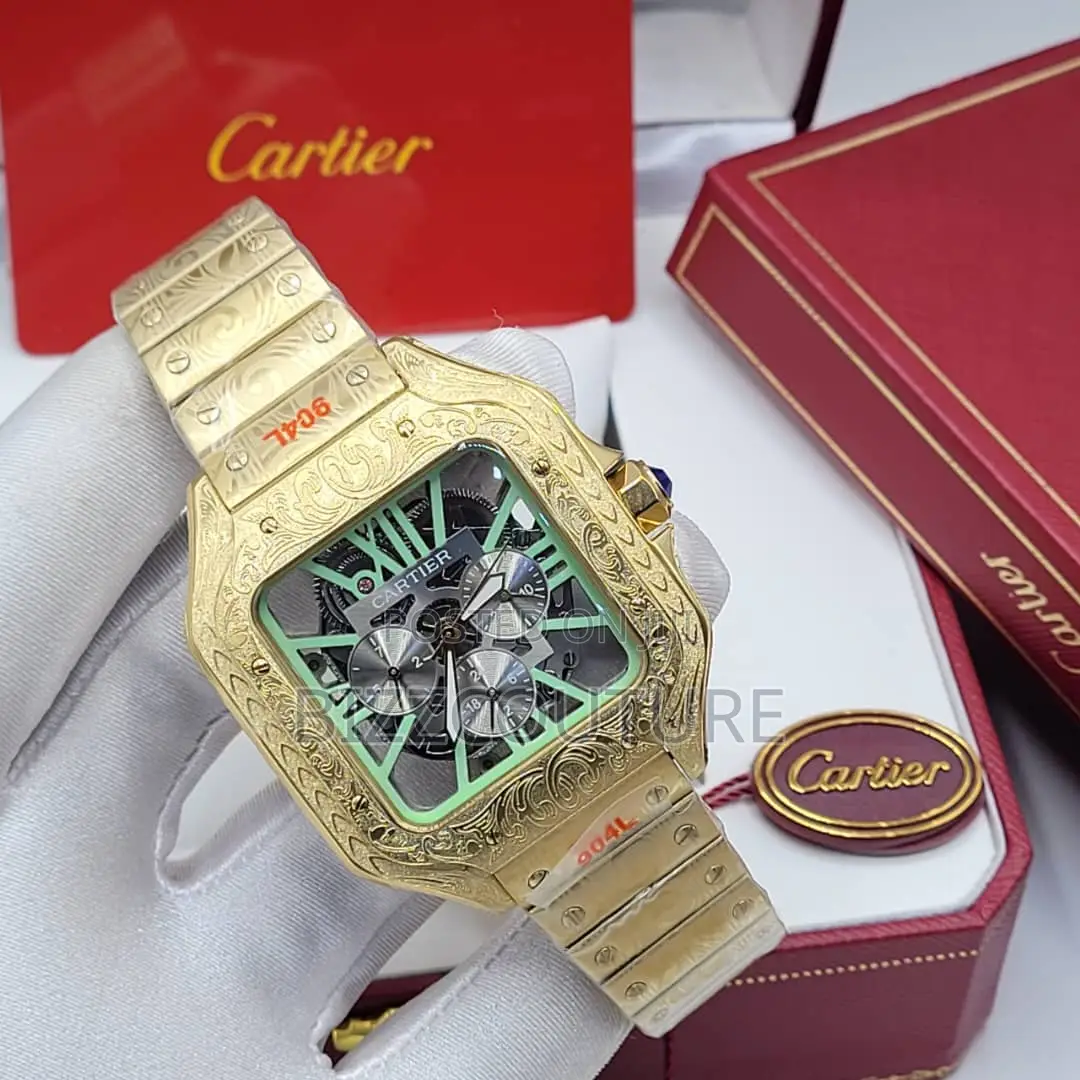 Original Cartier Mechanical Gold Chain Watch Is Available