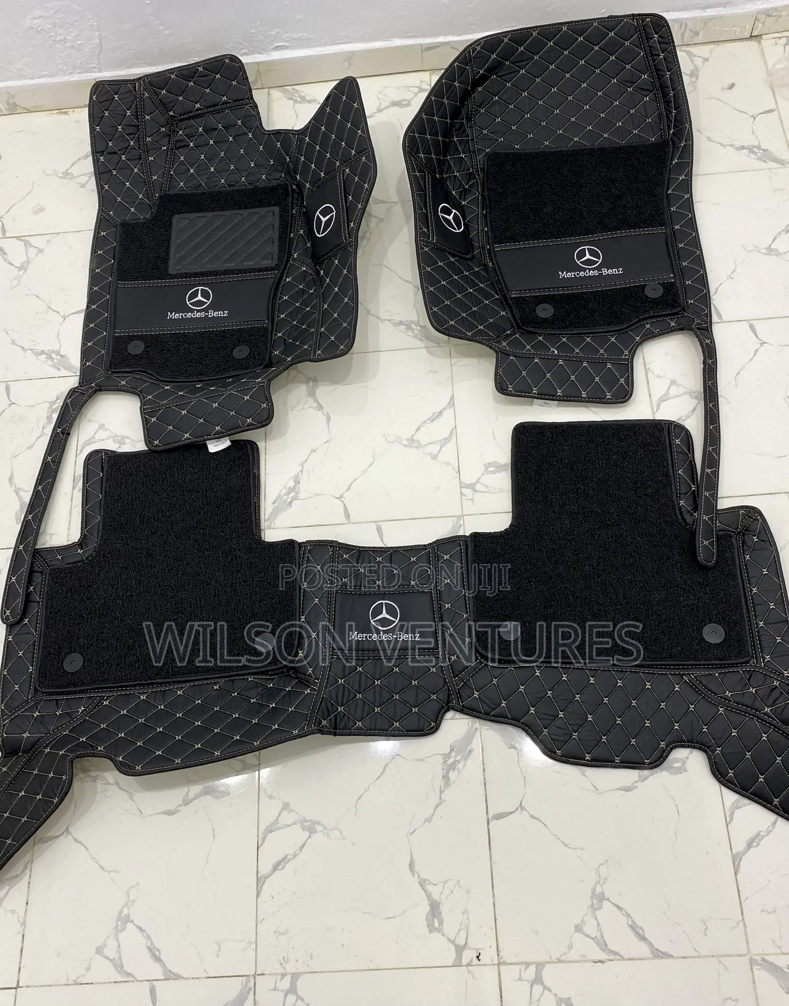 Mercedes’ Benz ML Double Layer Foot Mat Leather