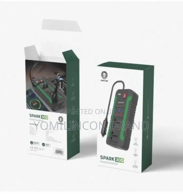 Green Lion 300watt Spark Plus Power Inverter