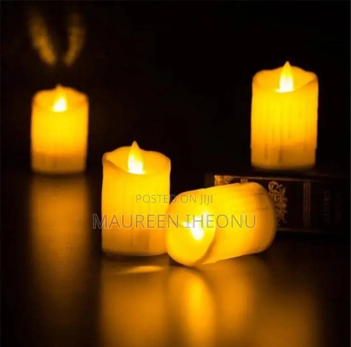 Led Smokeless Candle - 24pcs
