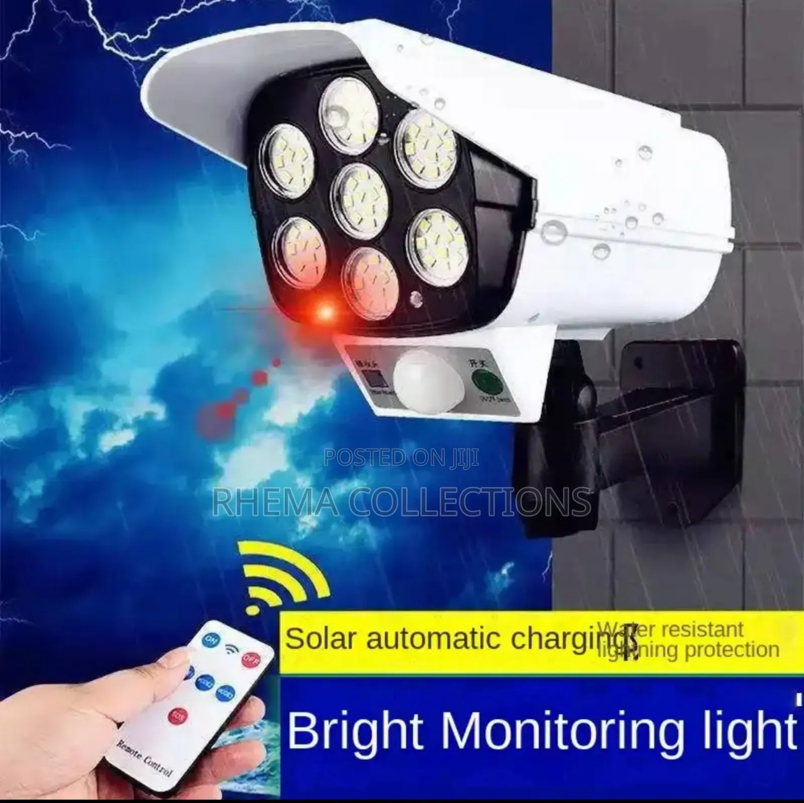 Motion Sensor Outdoor Security Solar LED Light