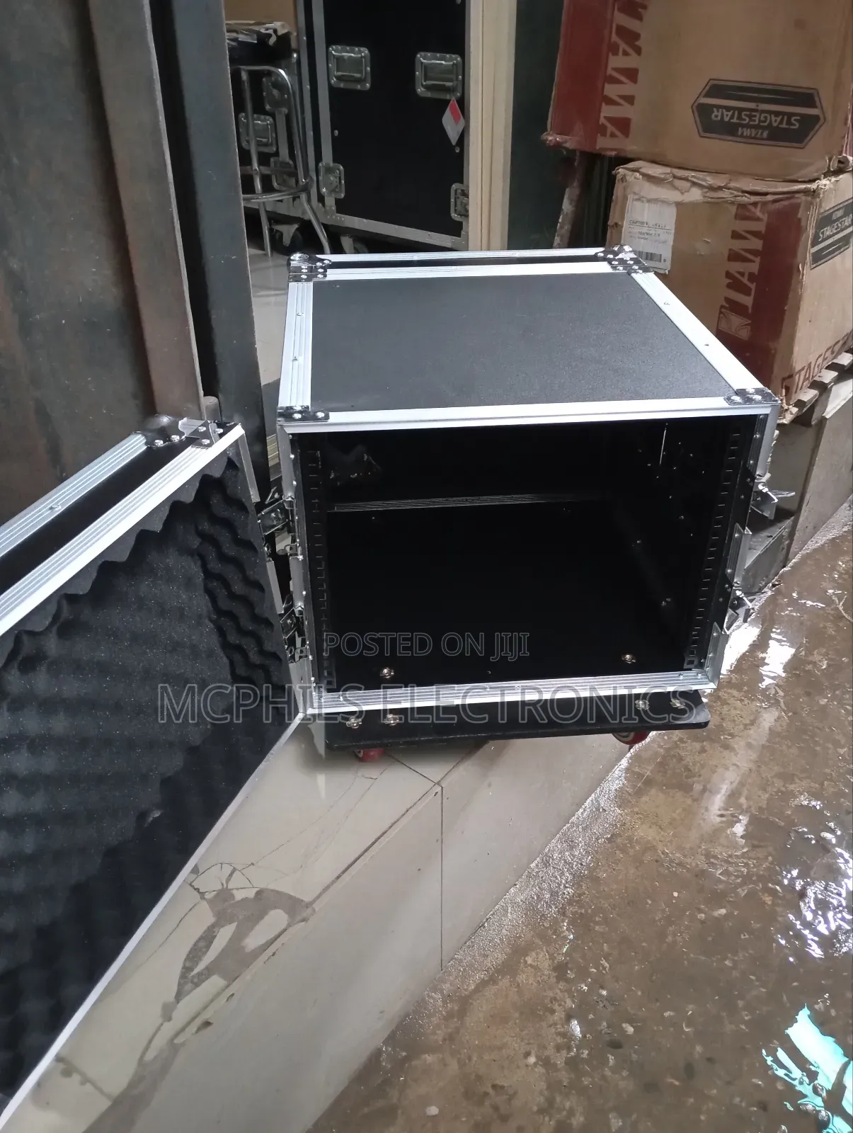 Amplifier Flight Case/Rack 8u