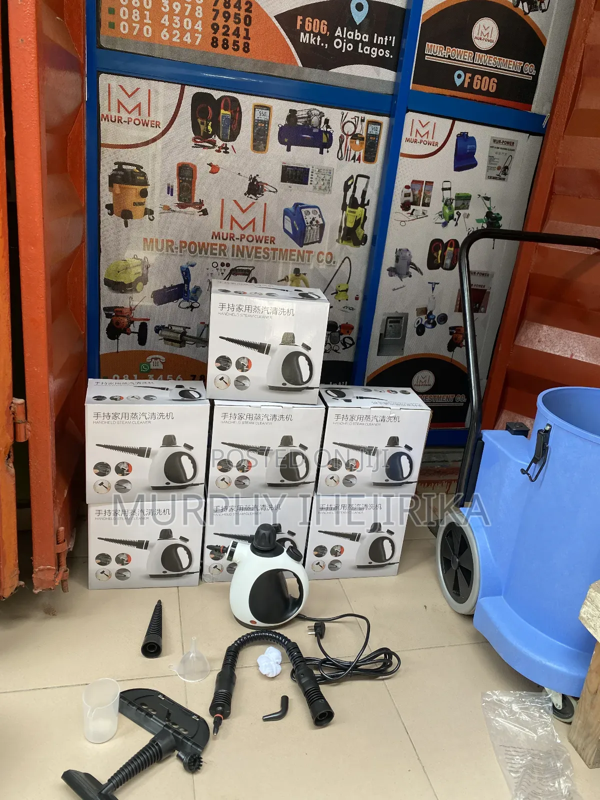 Potable Powerful Multi Purpose Steam Cleaner