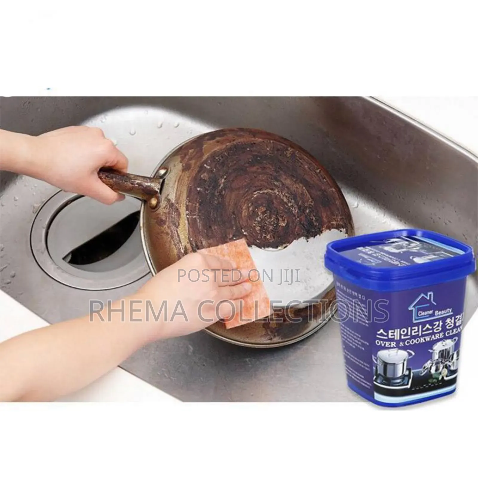 Cookware Stainless Steel/Toilet Cleaner Paste (500G)