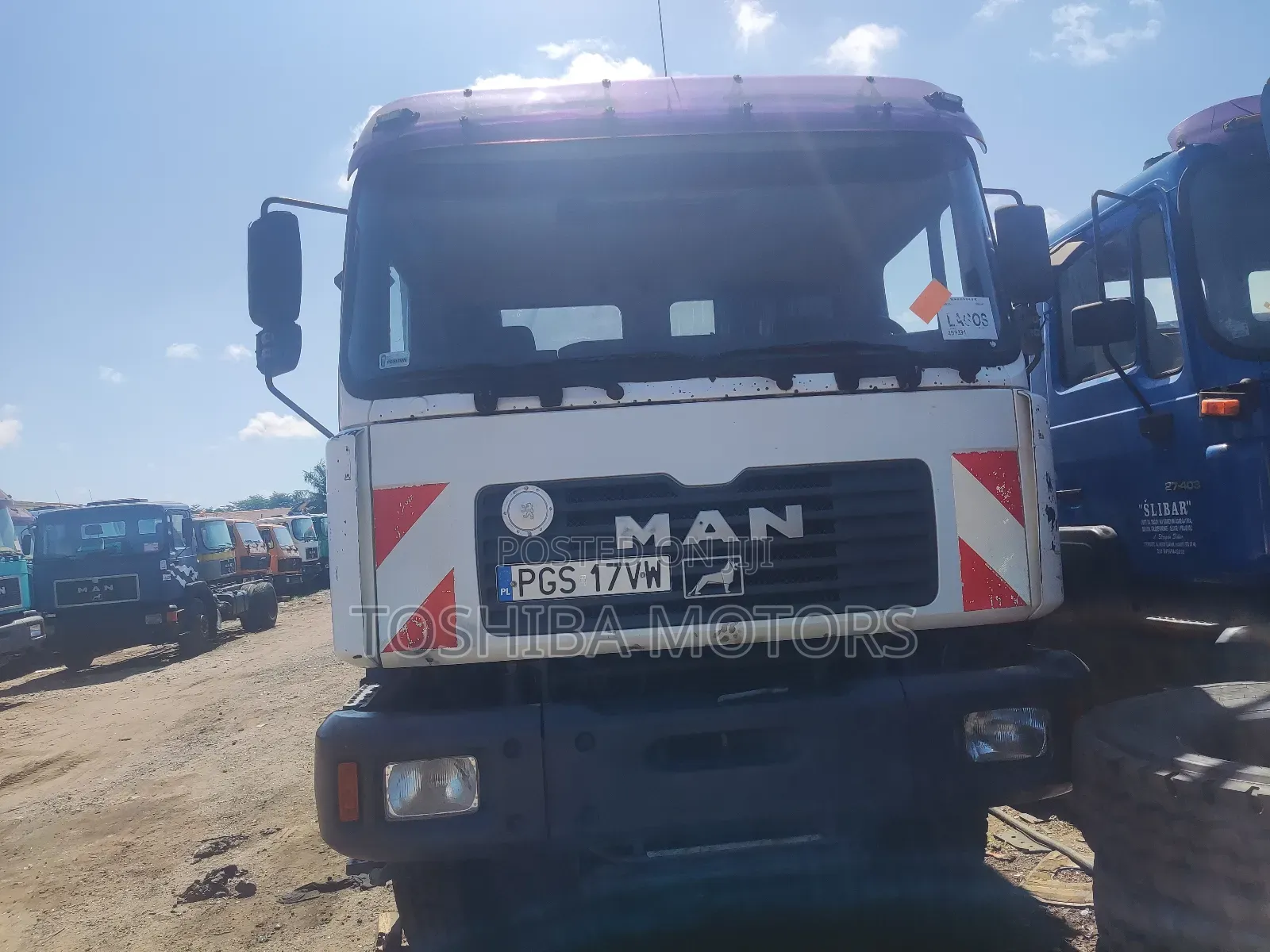 Man DIESEL 10 Tyres Dumb Truck