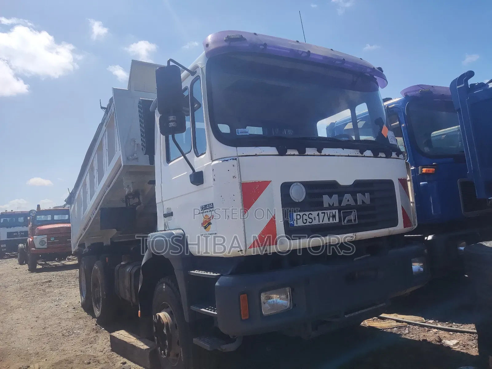 Man DIESEL 10 Tyres Dumb Truck