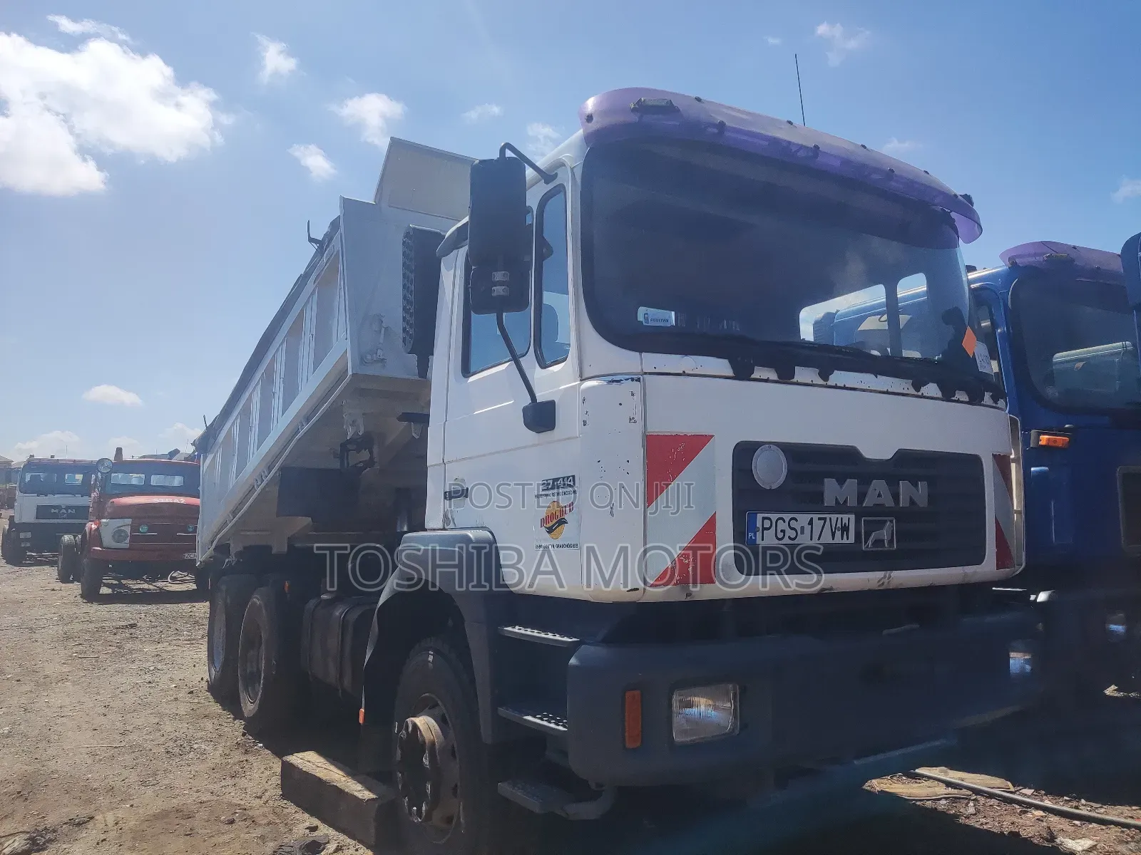 Man DIESEL 10 Tyres Dumb Truck