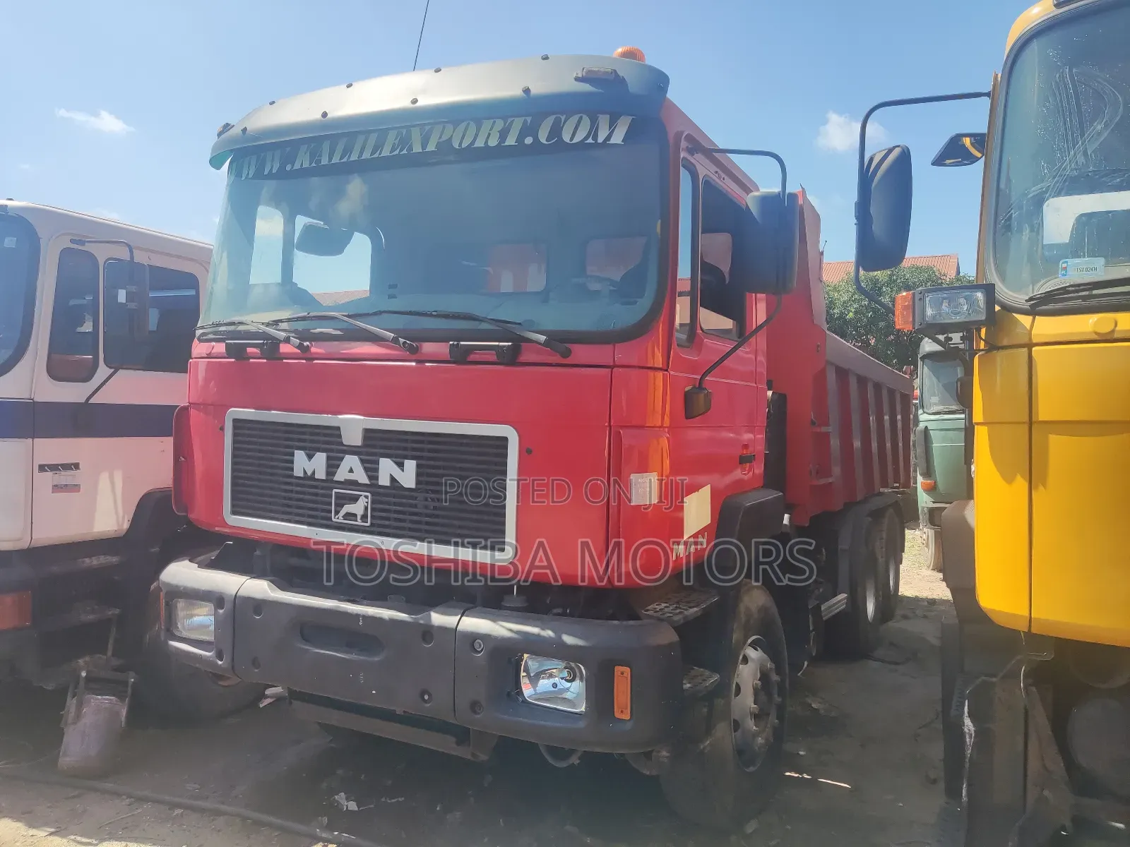 Man DIESEL 10 Tyres Dumb Truck