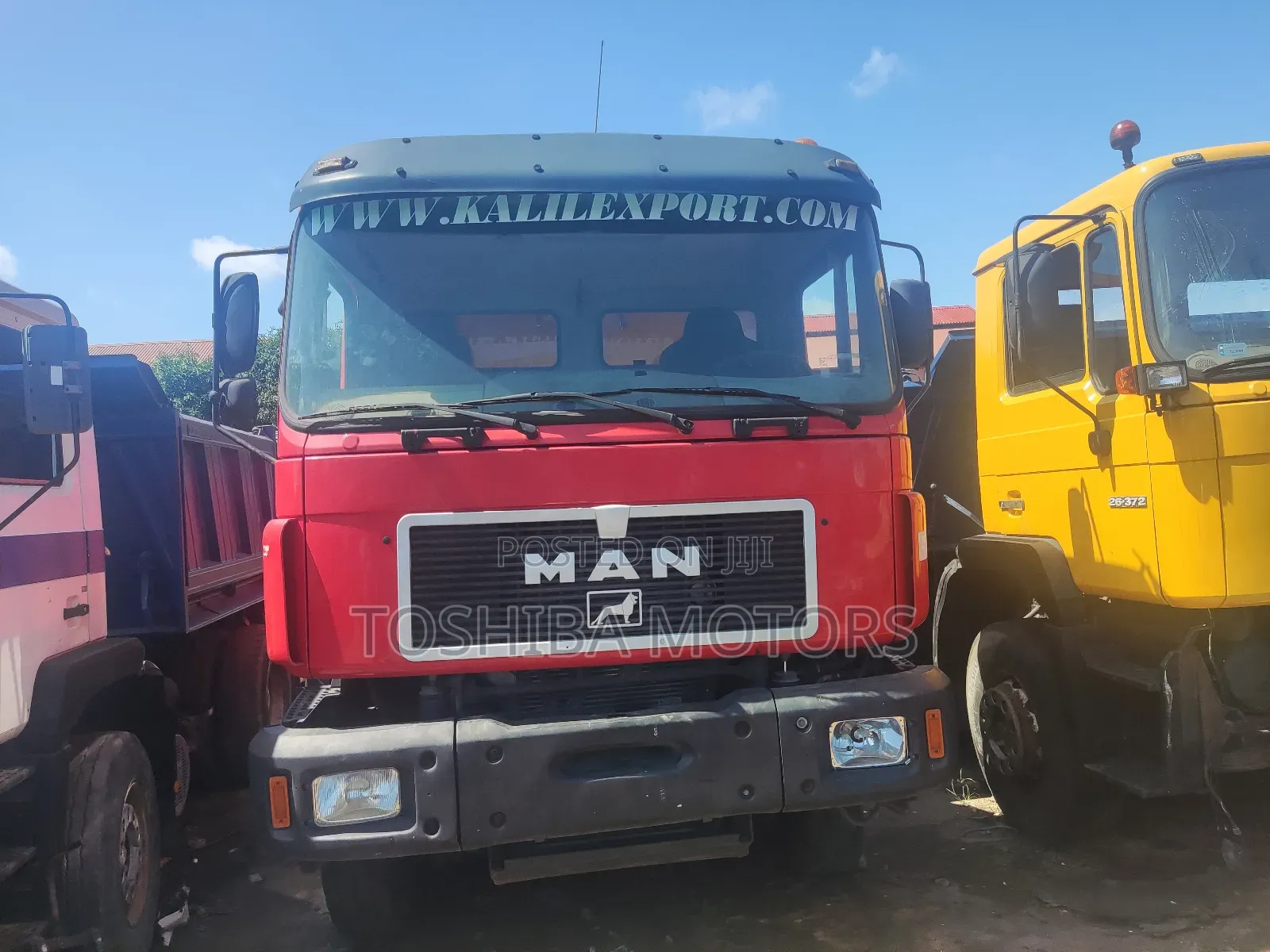 Man DIESEL 10 Tyres Dumb Truck