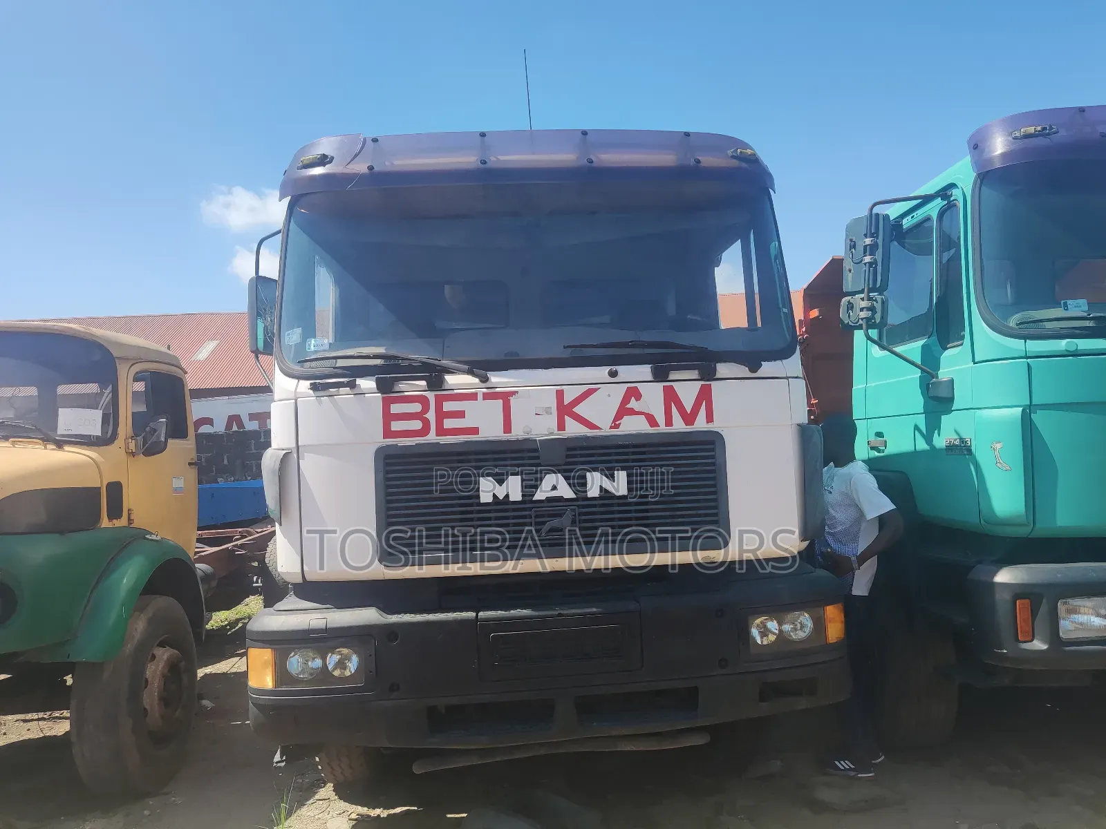 Man DIESEL 10 Tyres Dumb Truck