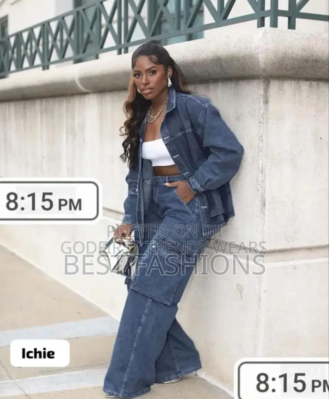 Original Demin Combat 2 Piece Jean.