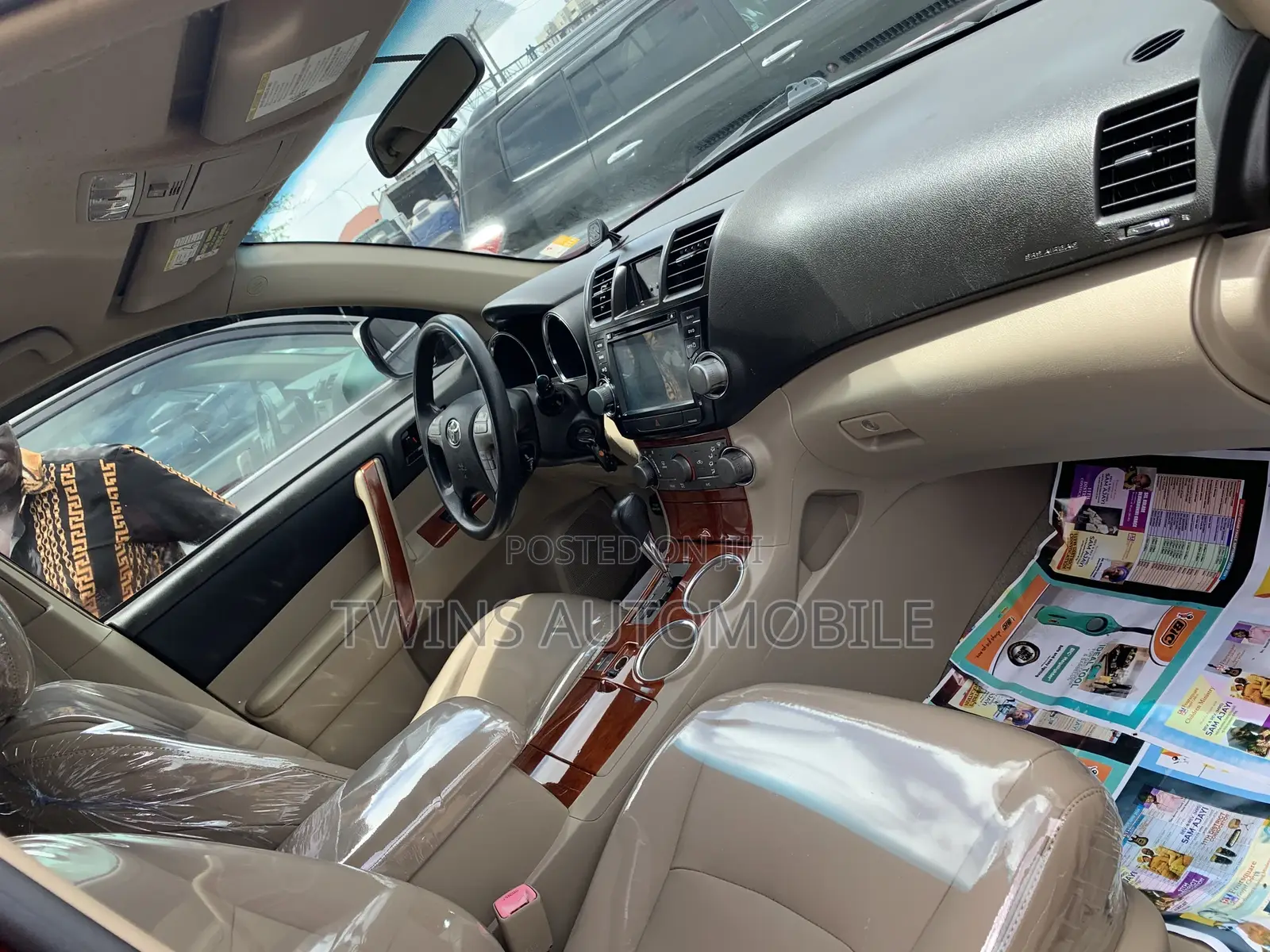 Toyota Highlander Limited 2010 Red