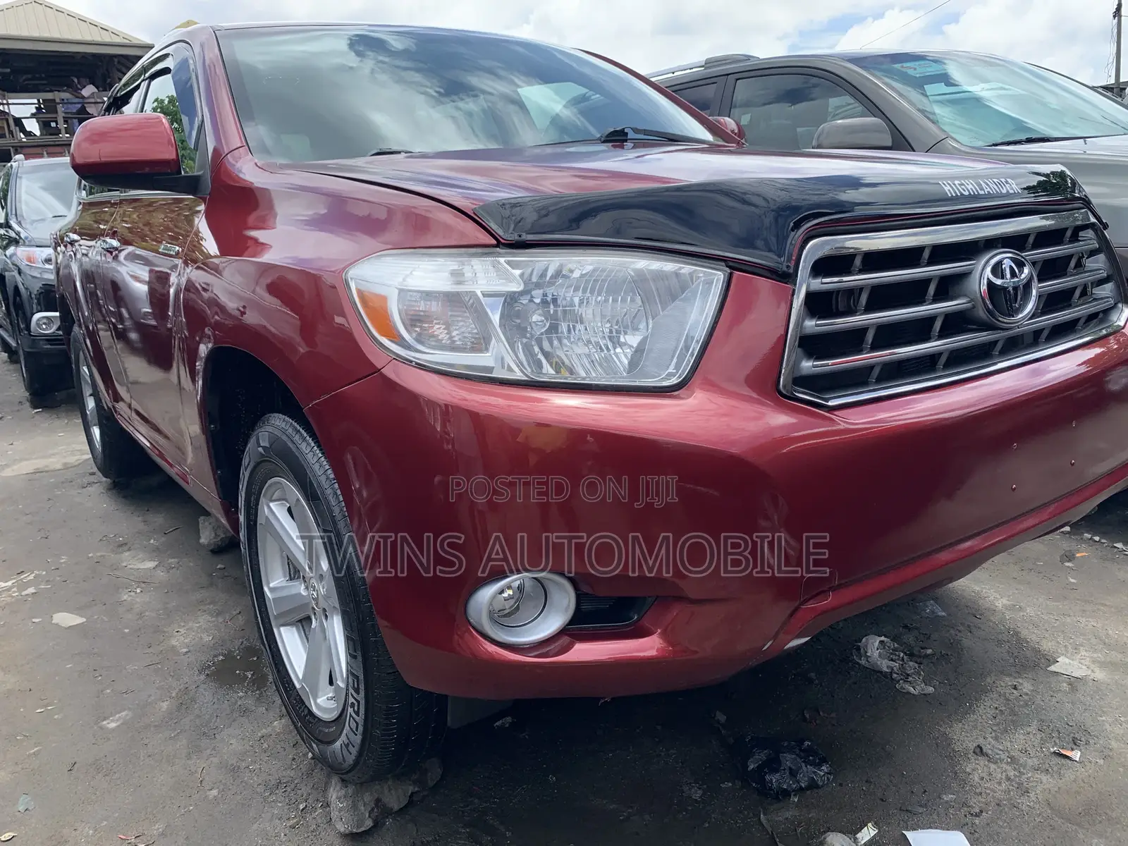 Toyota Highlander Limited 2010 Red