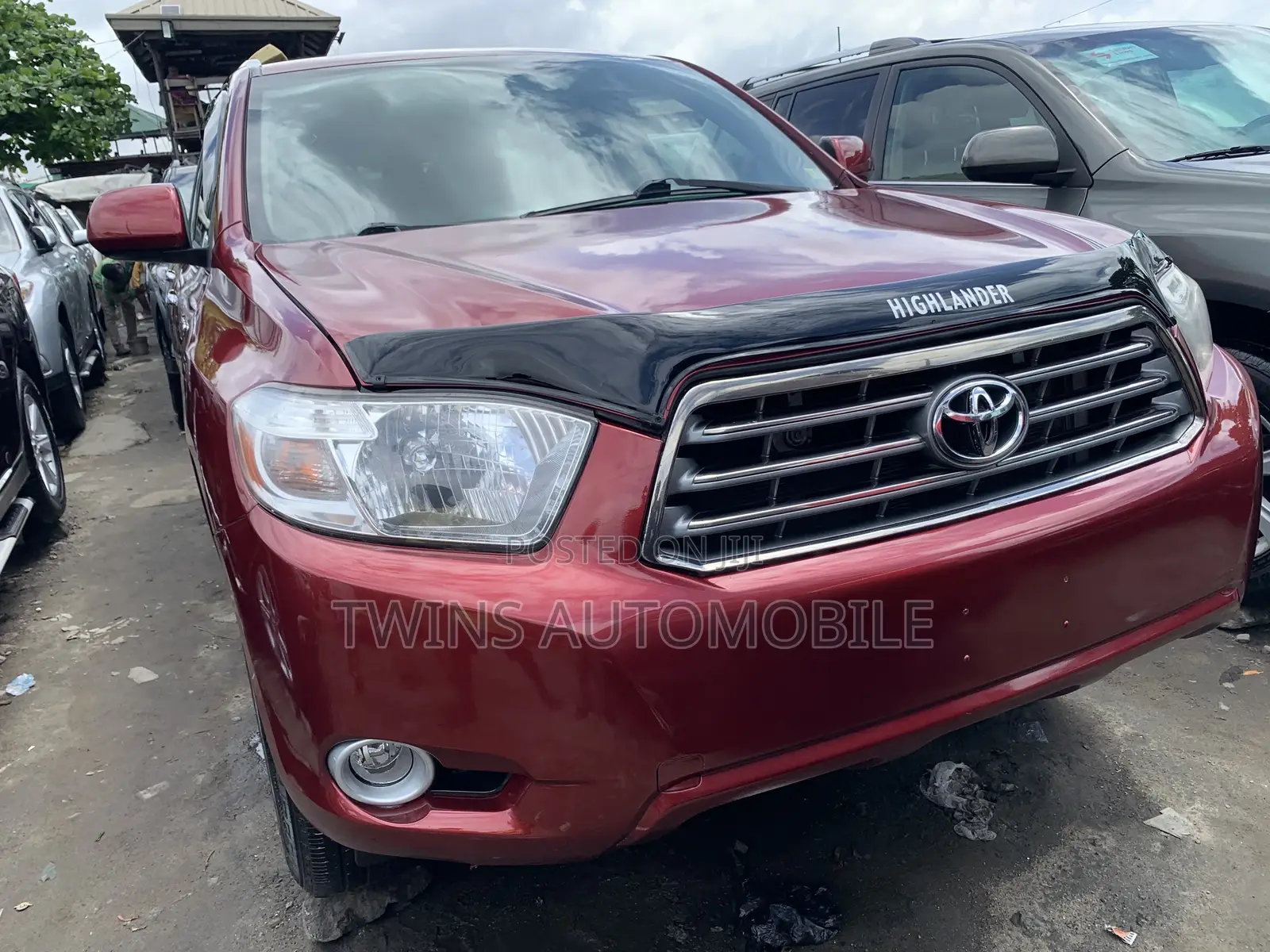Toyota Highlander Limited 2010 Red