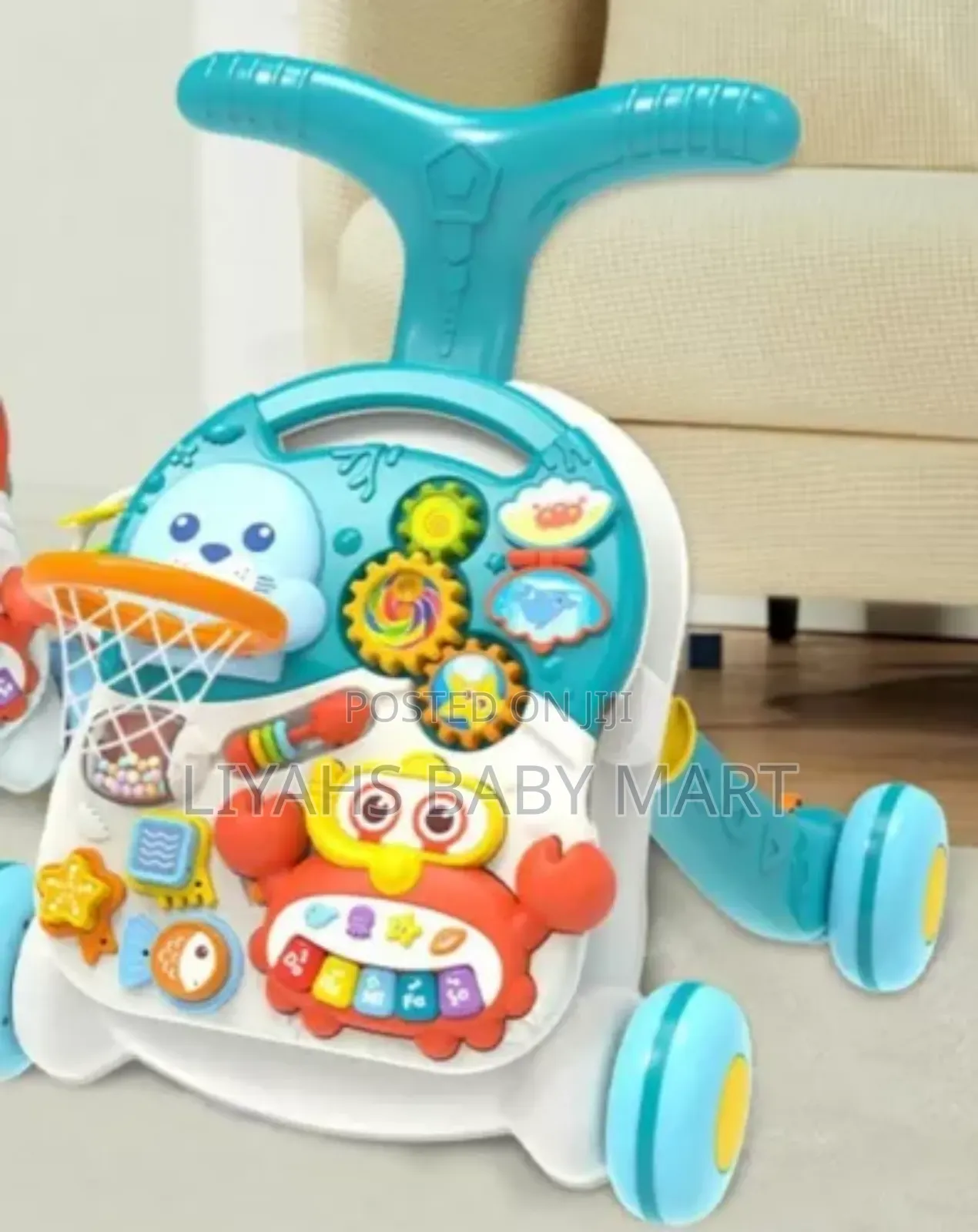 Nuby 2-in-1 Baby Walker Activity Centre