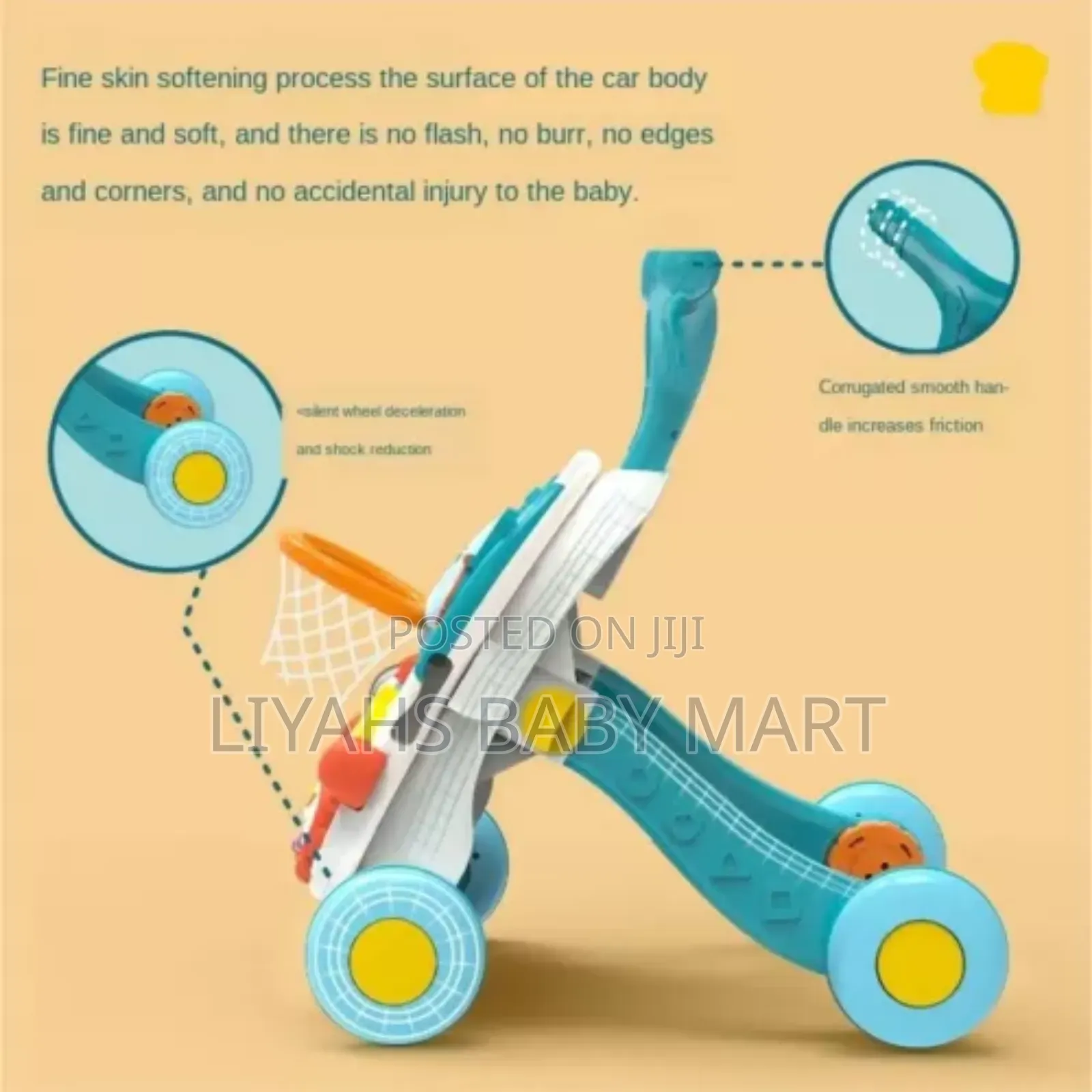 Nuby 2-in-1 Baby Walker Activity Centre