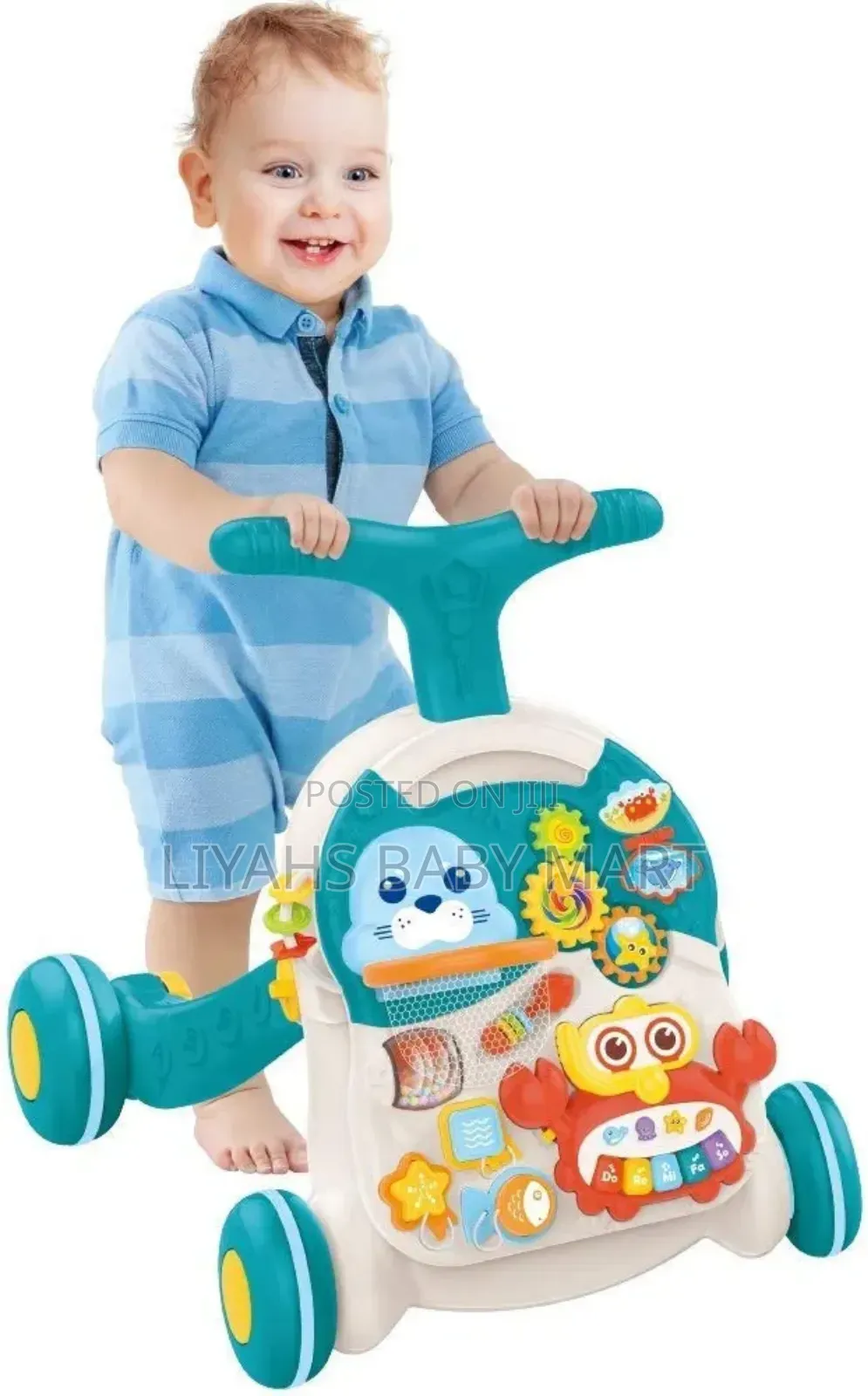 Nuby 2-in-1 Baby Walker Activity Centre