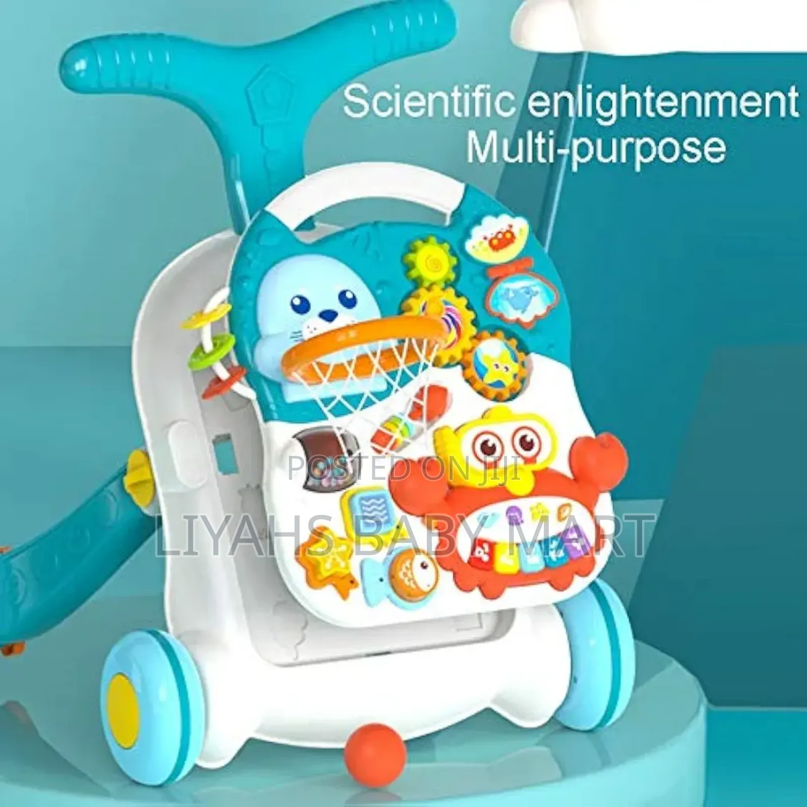 Nuby 2-in-1 Baby Walker Activity Centre