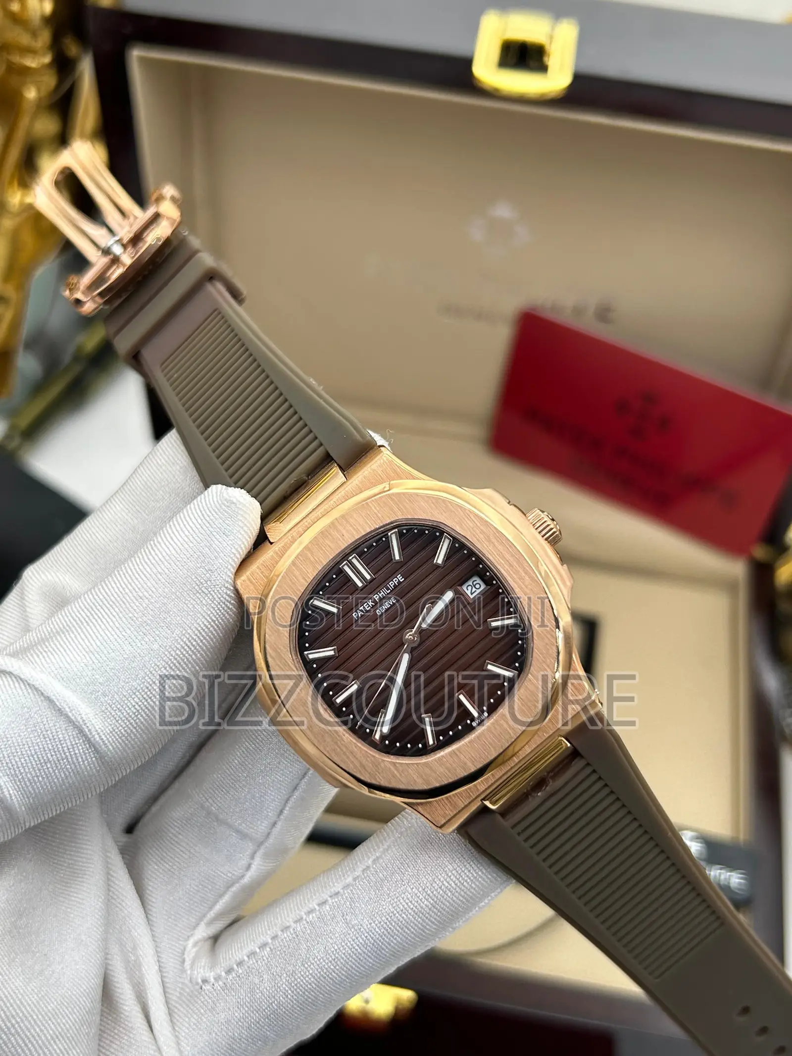 Original Patek Philippe Color Selection Rubber Strap Watch