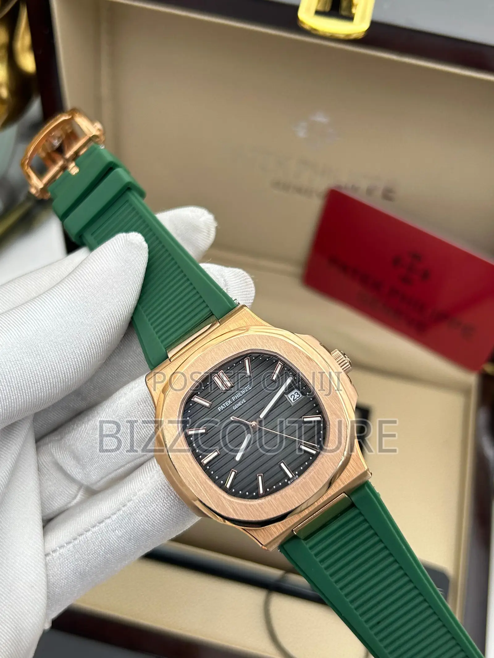 Original Patek Philippe Color Selection Rubber Strap Watch