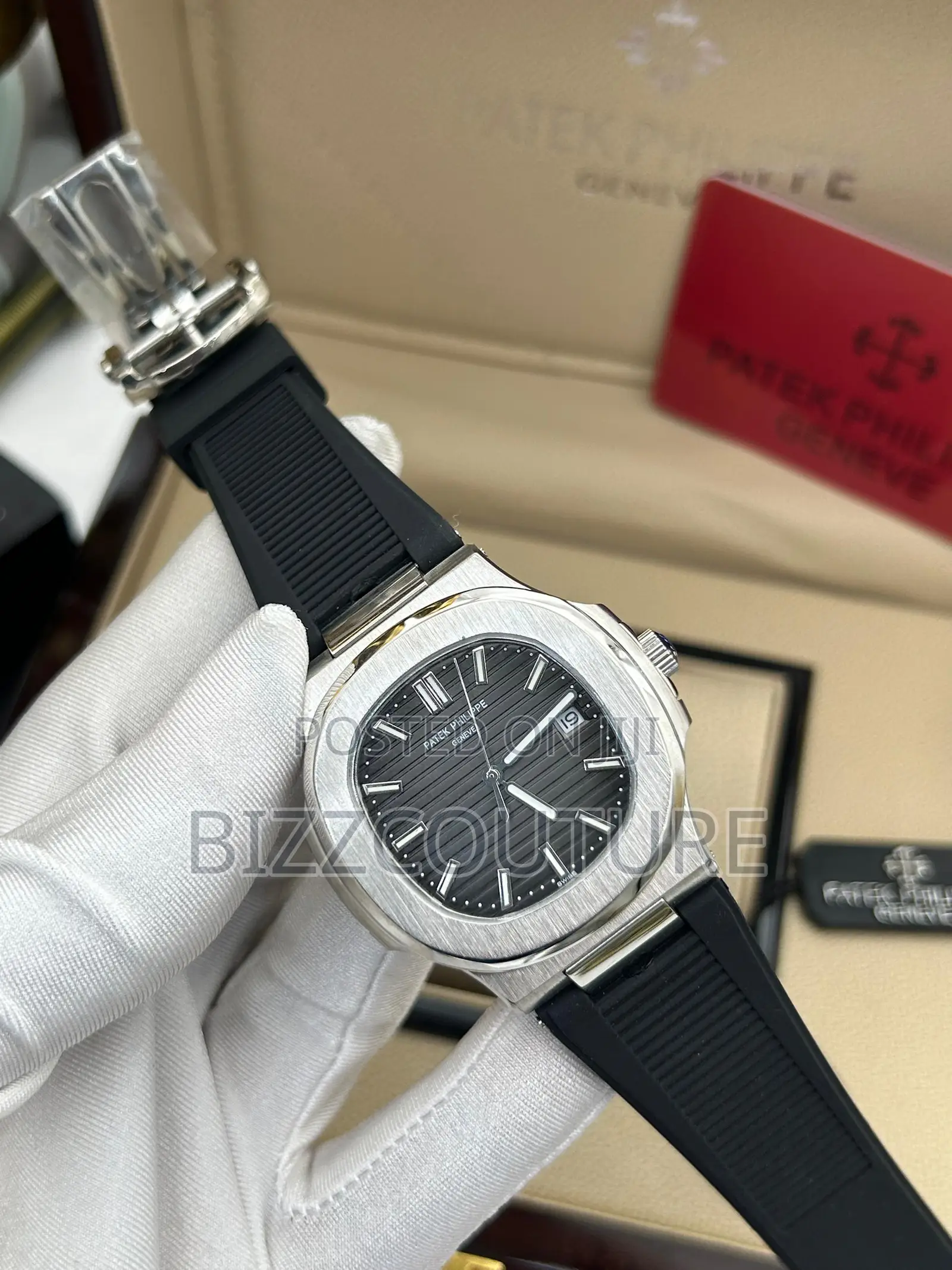 Original Patek Philippe Color Selection Rubber Strap Watch