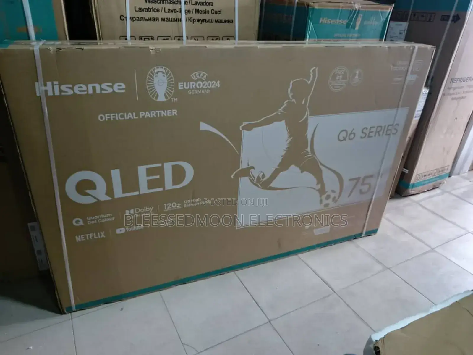 Hisense Inverter Smart Television Qled 75inches Double Scree